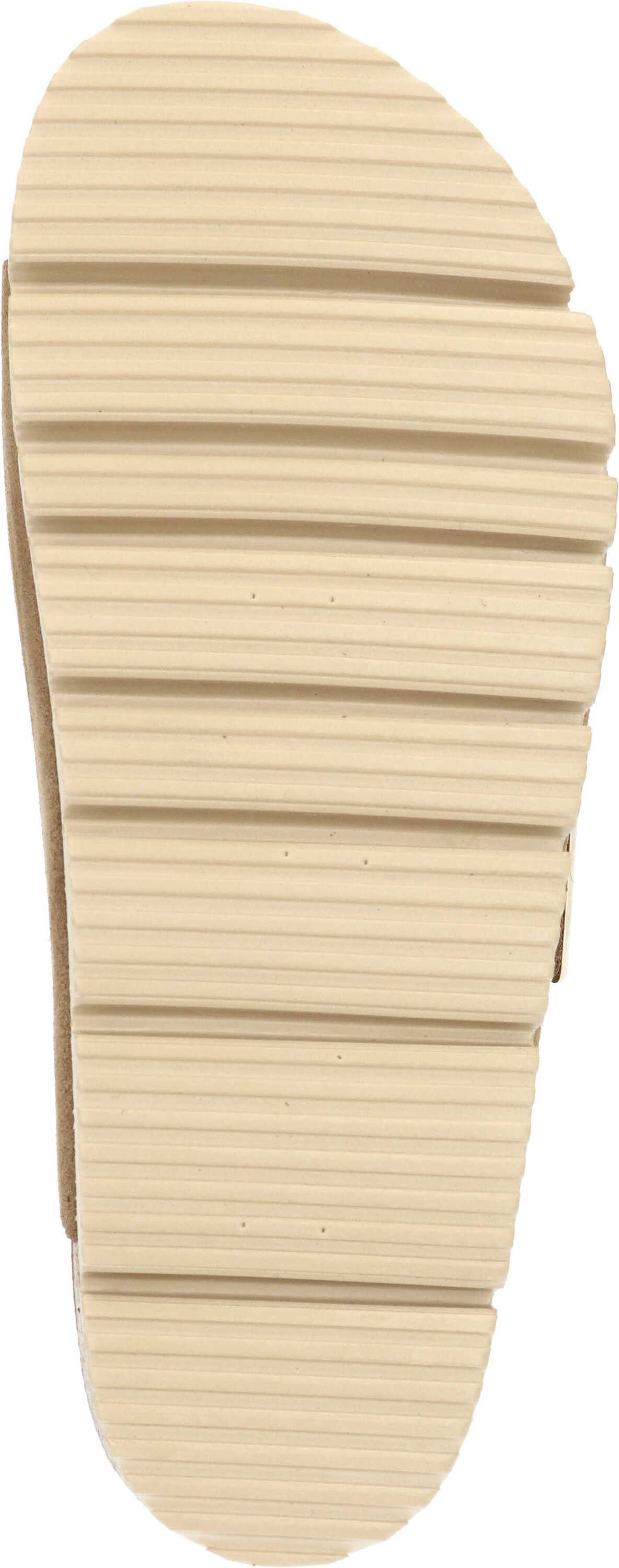 Veloursleder beige Dr. Pantoletten aus Pantolette Brinkmann