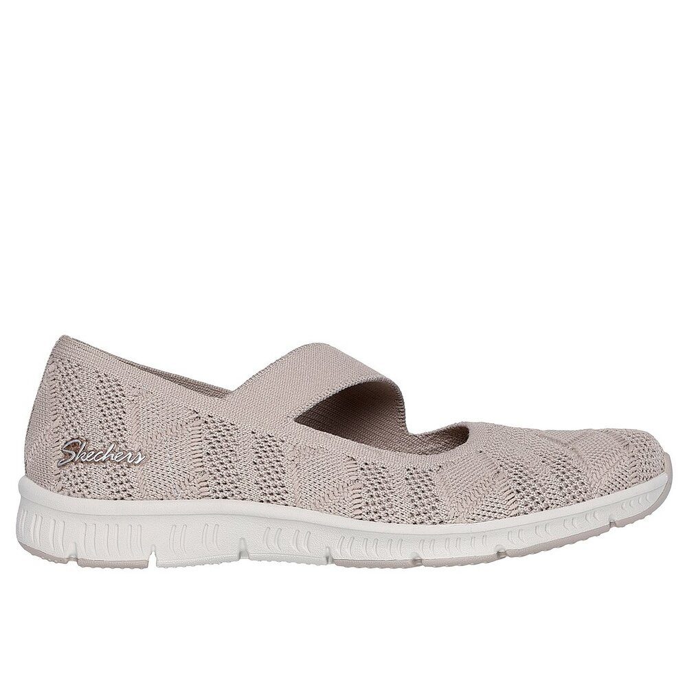 Skechers Skechers – Slipper: Be-Cool Sweet Knit – Grau Slipper günstig online kaufen