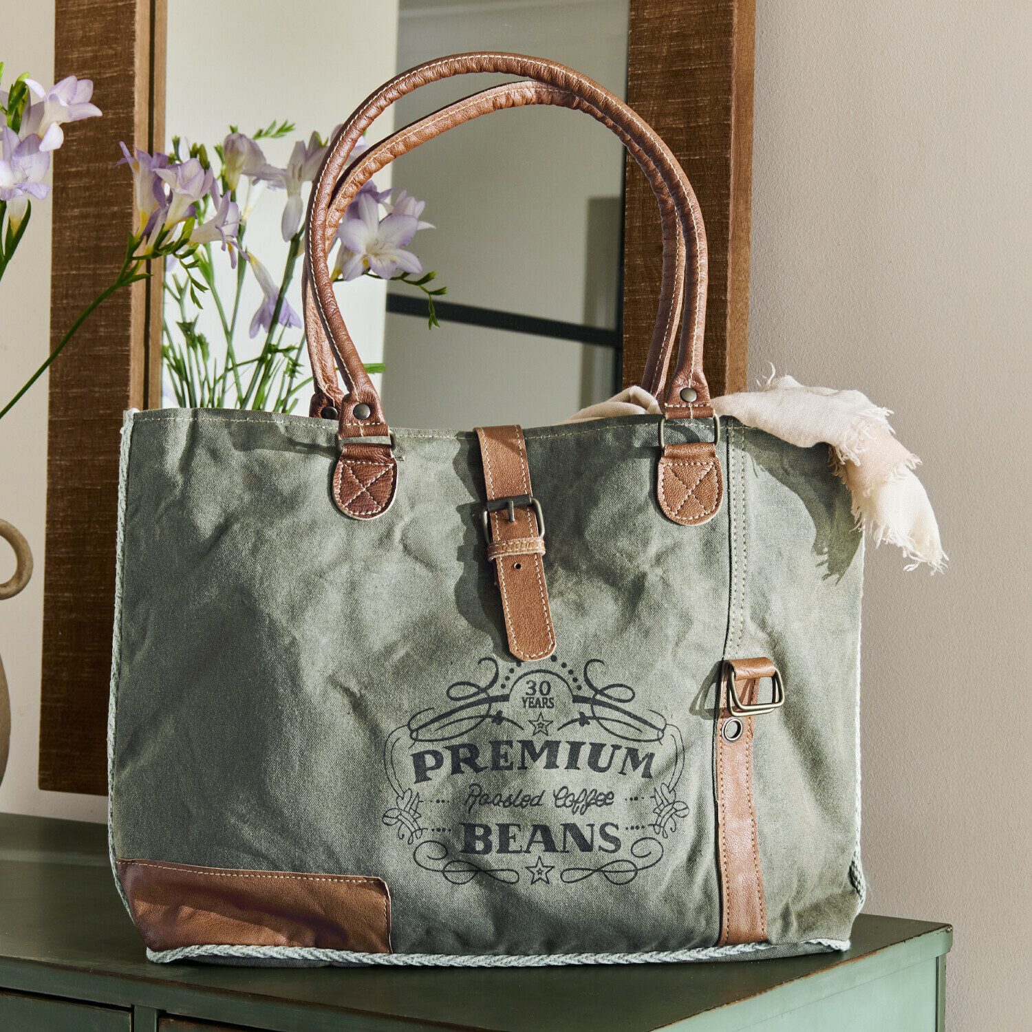 Mirabeau Handtasche Tasche Staci khaki günstig online kaufen
