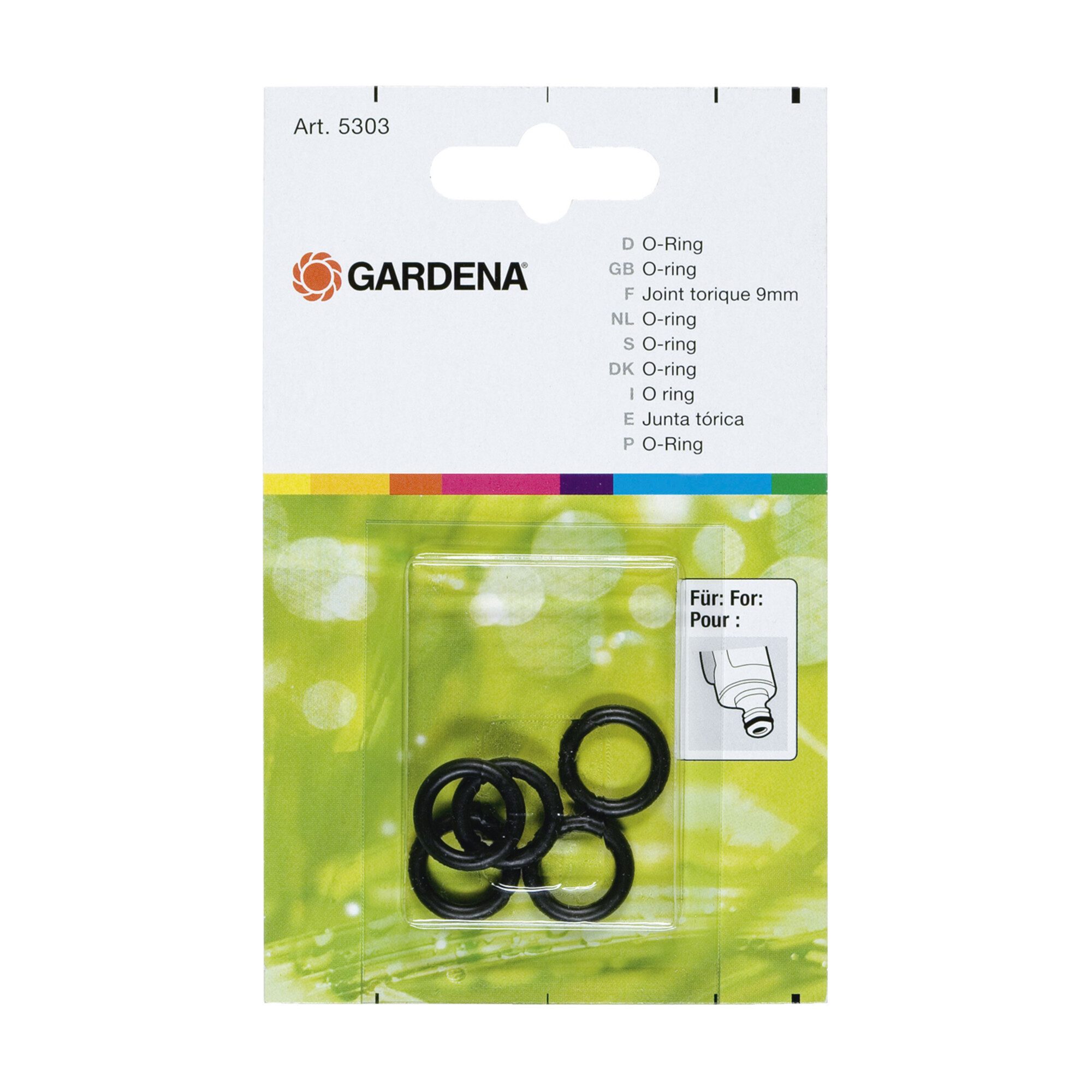 GARDENA Dichtring GARDENA O-Ring, 9 mm