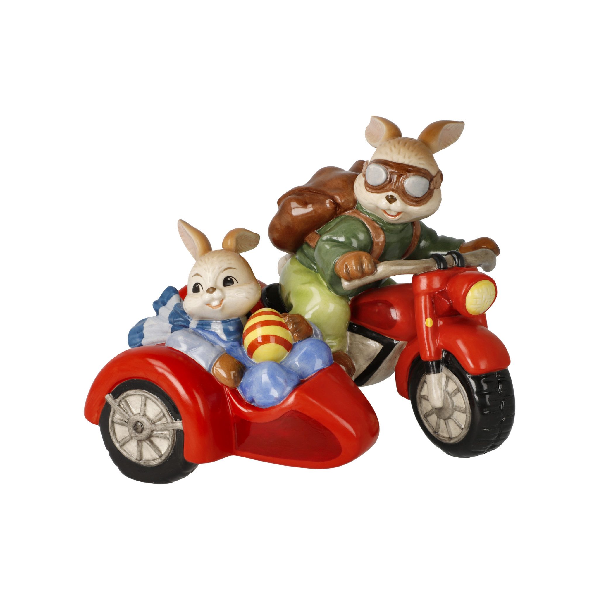 Goebel Dekofigur - SPRITZTOUR - FARBE BUNT - OSTERN DEKO FIGUR