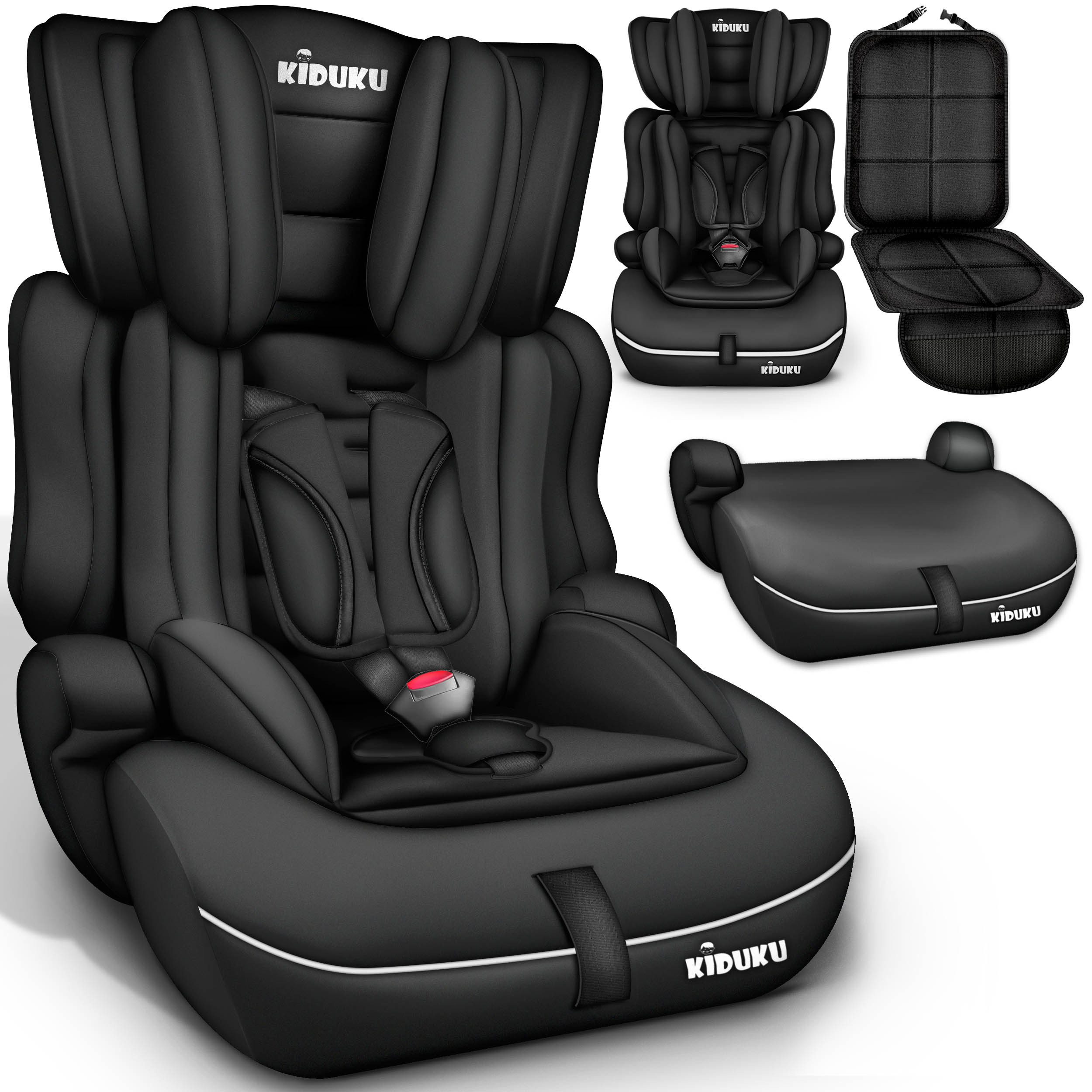 KIDUKU Autokindersitz Kindersitz 9-36 kg (1-12 Jahre), Autositz ECE R 129/03, Kinderautositz Gruppe 1/2/3