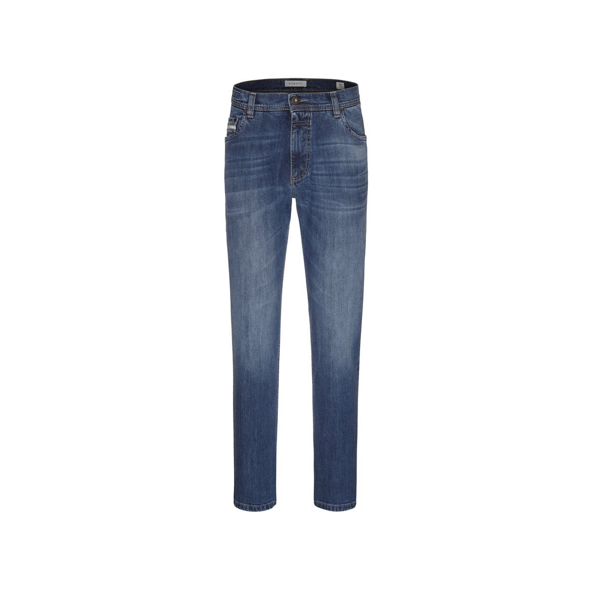blau 5-Pocket-Jeans (1-tlg) bugatti