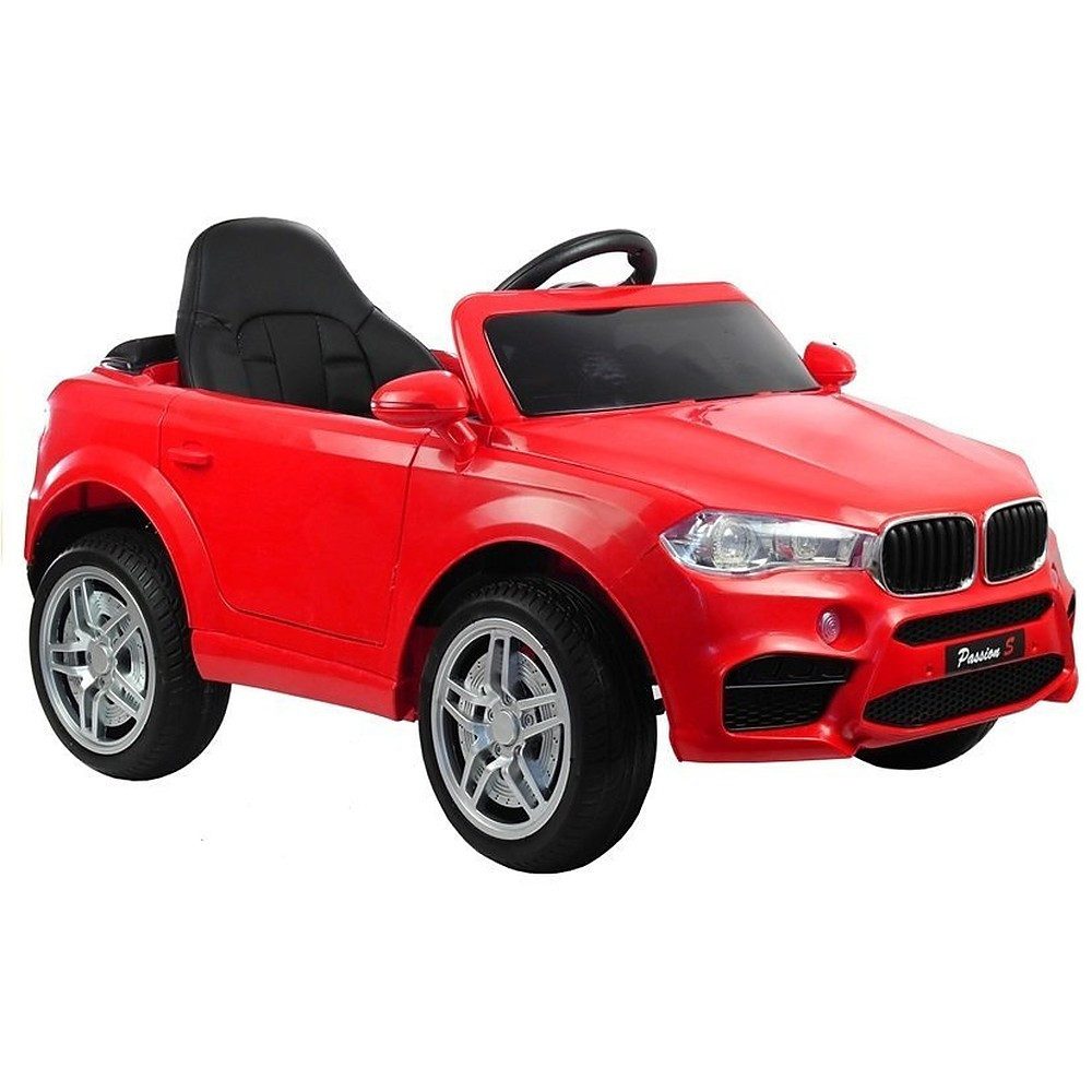 LEAN TOYS Weiche Elektroauto Kinderfahrzeug Aufsitzauto, (Spar-Set, 1-tlg), 2,4-GHz-Fernbedienung, EVA-Reifen, elektrische Bremse