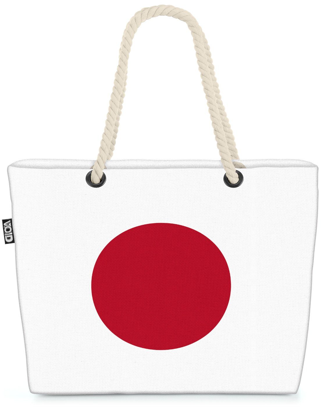 VOID Strandtasche (1-tlg), Japan Flagge WM Länderflagge Fahne