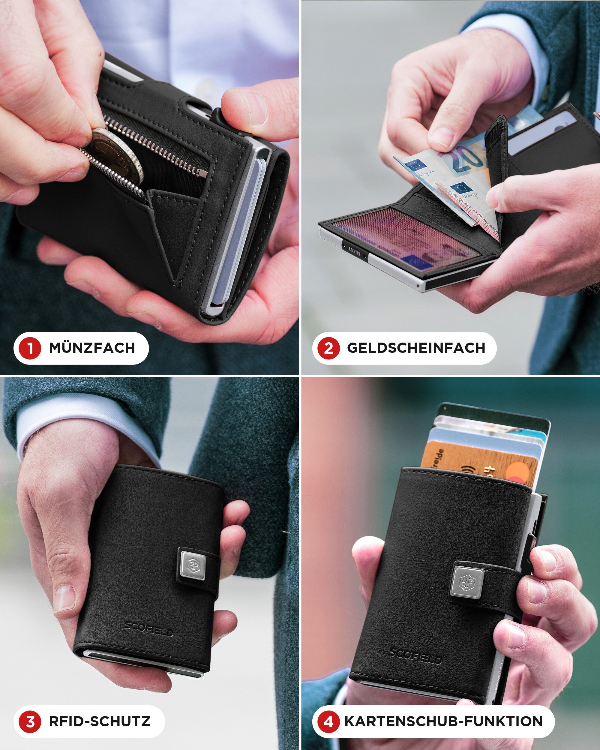 Scofield Mini Geldbörse Trinity günstig online kaufen