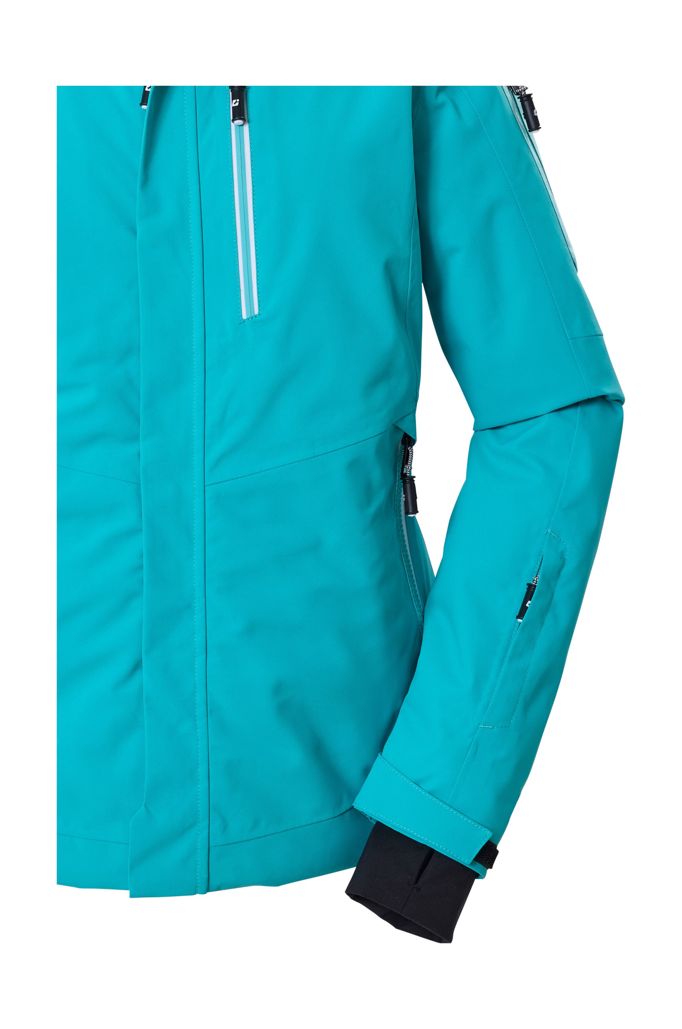 Killtec Skijacke KSW 228 WMN SKI JCKT Wind- und wasserdichte Skijacke mit regulierbarer Kapuze – Bild 4 von 5