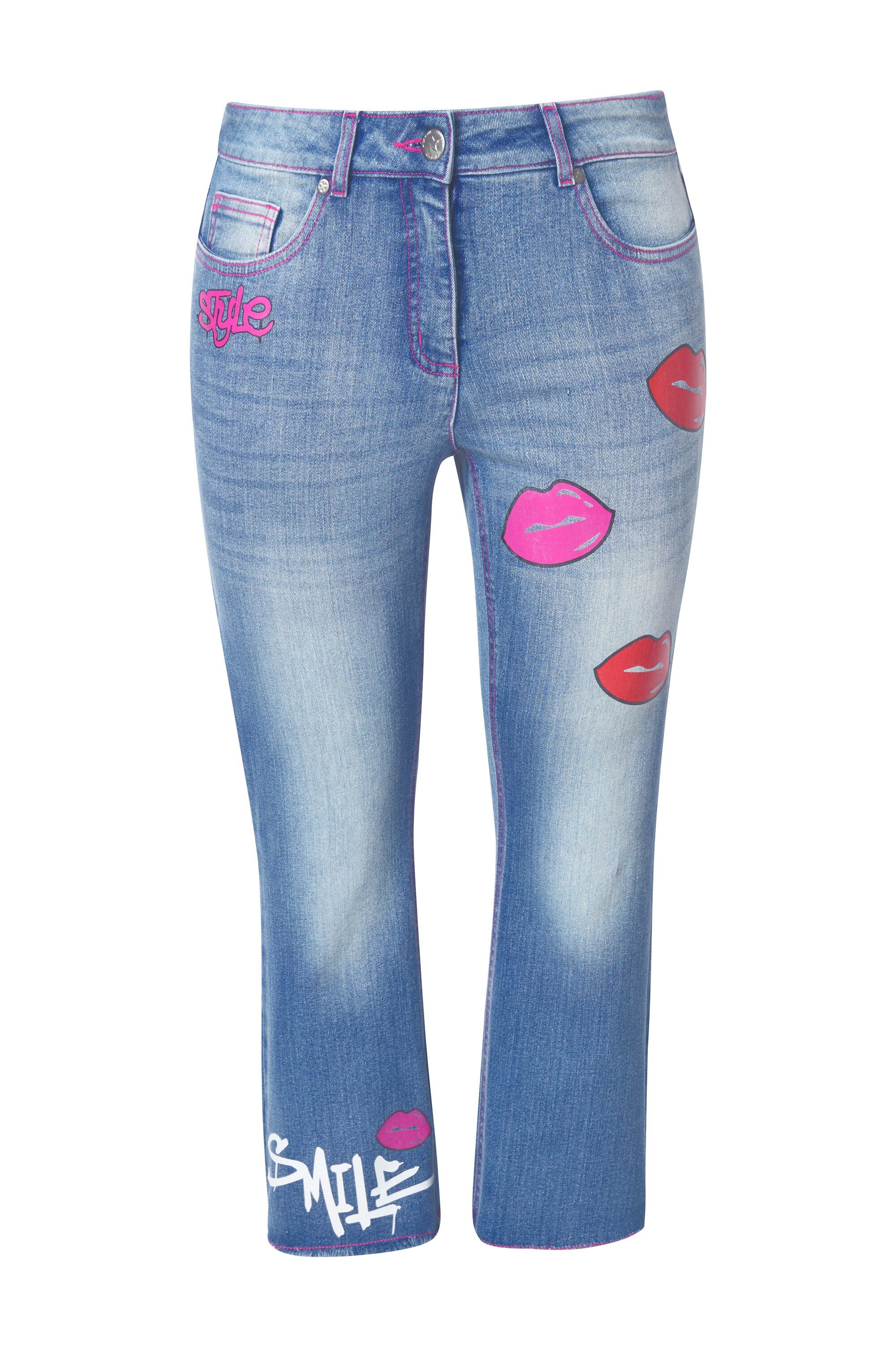 Angel of Style Regular-fit-Jeans 7/8-Jeans Claire Frauendruck 5-Pocket günstig online kaufen