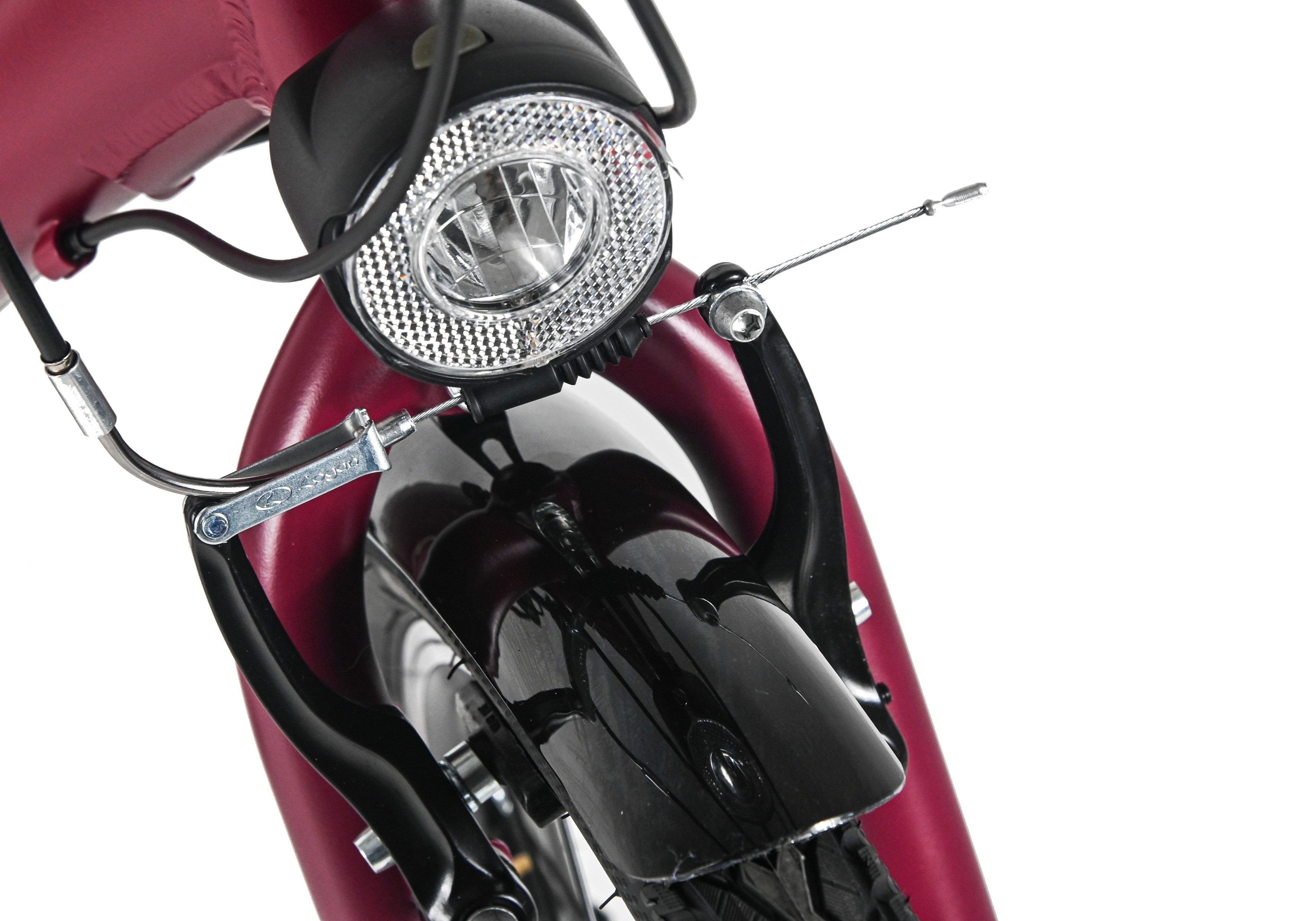 Dacapo Women's Trekking Bike 28'' Ravenna 50 Red 21 Gears Frame Size 48 cm, 21-speed Shimano Tourney derailleur, derailleur gears