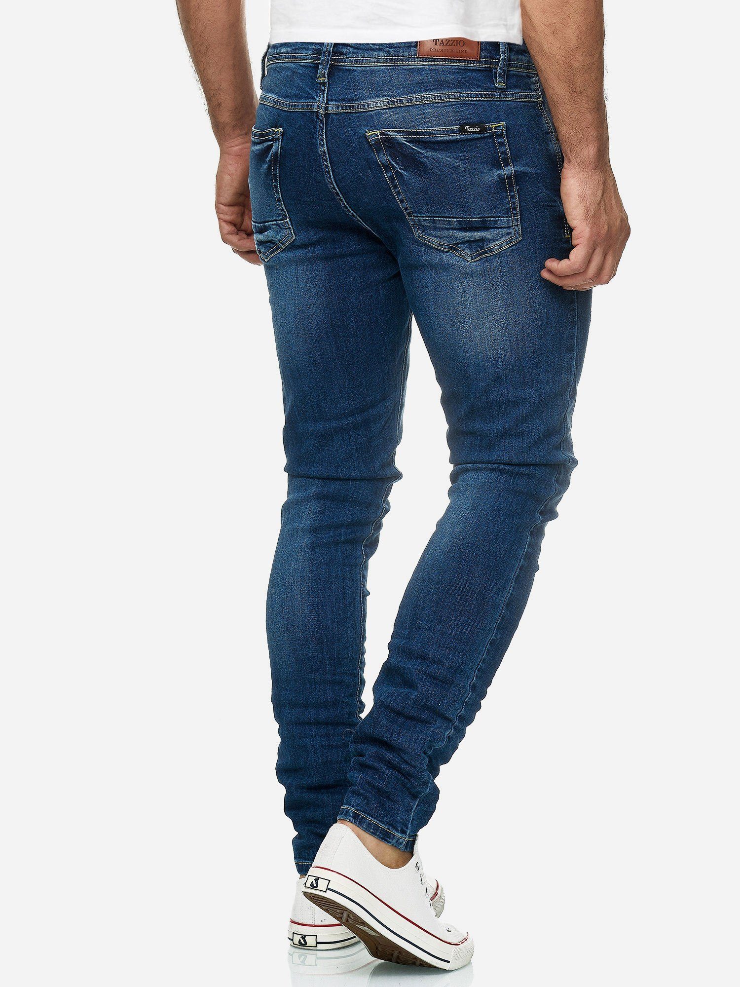 Tazzio Skinny-fit-Jeans 19534 Stretch mit Elasthan