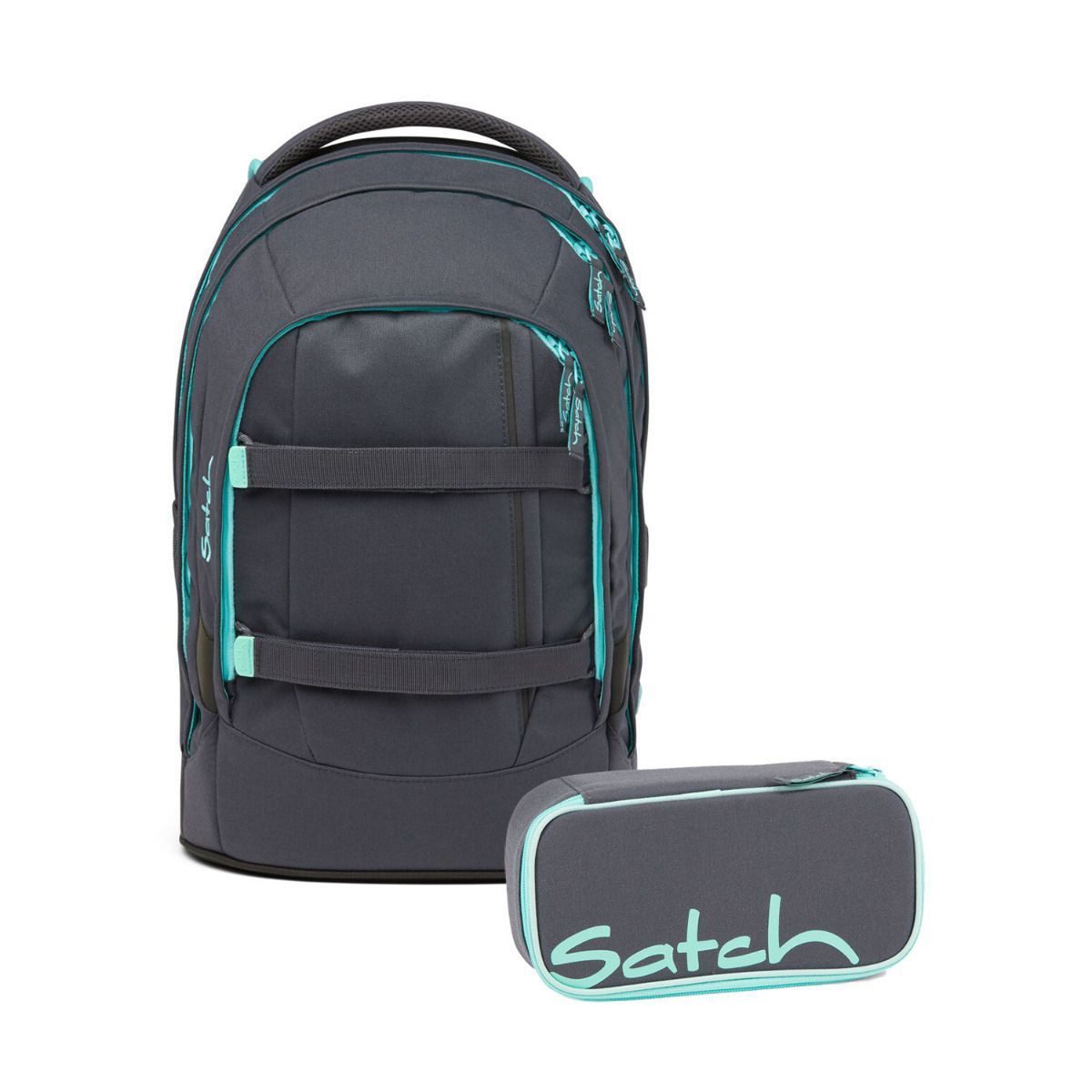 Satch Schulrucksack Set Pack (2tlg., inkl. Schlamperbox)