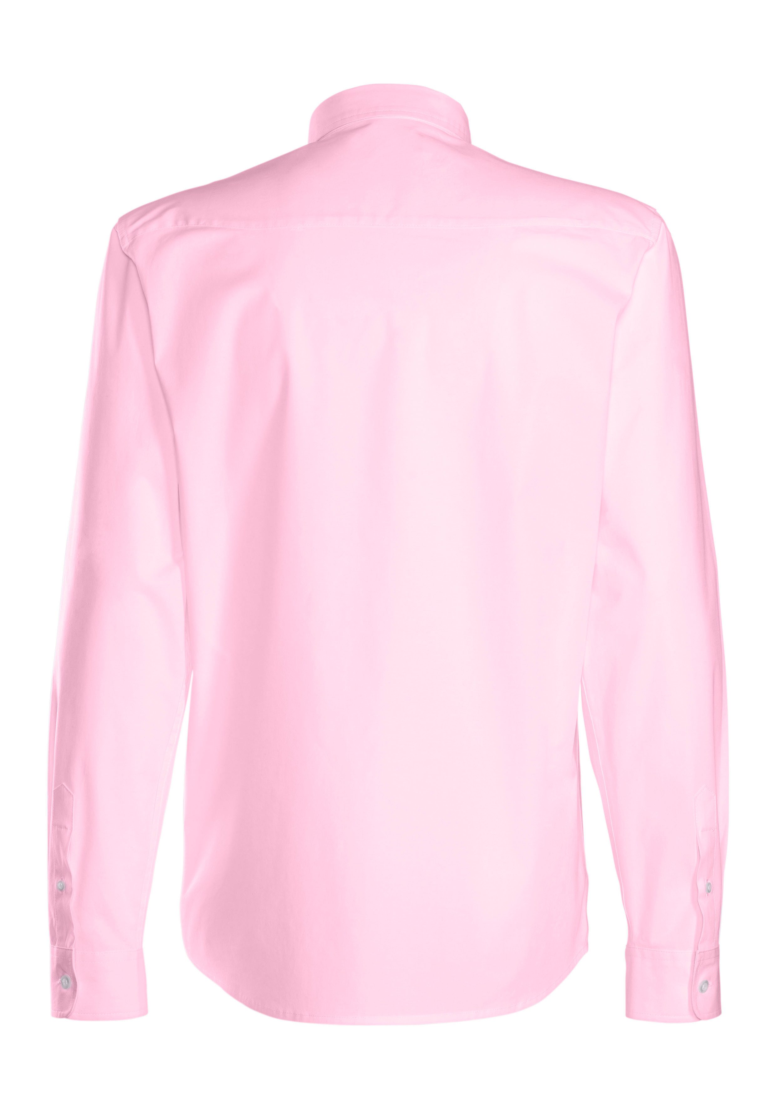 John Devin Langarmhemd elastische Baumwollqualität für maximale Bewegungsfreiheit durch Stretch