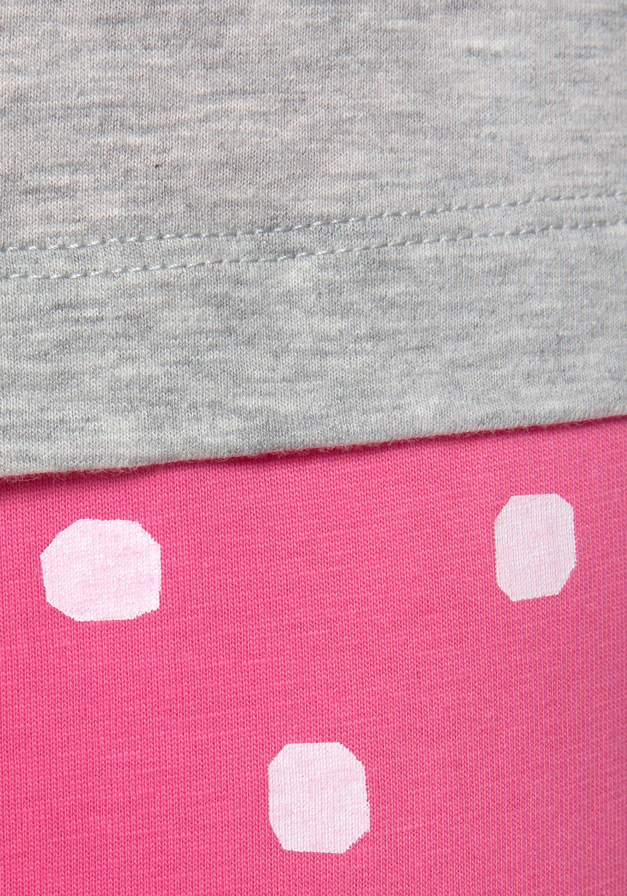 PEANUTS Pyjama (2 tlg) mit Snoopy Druckmotiv