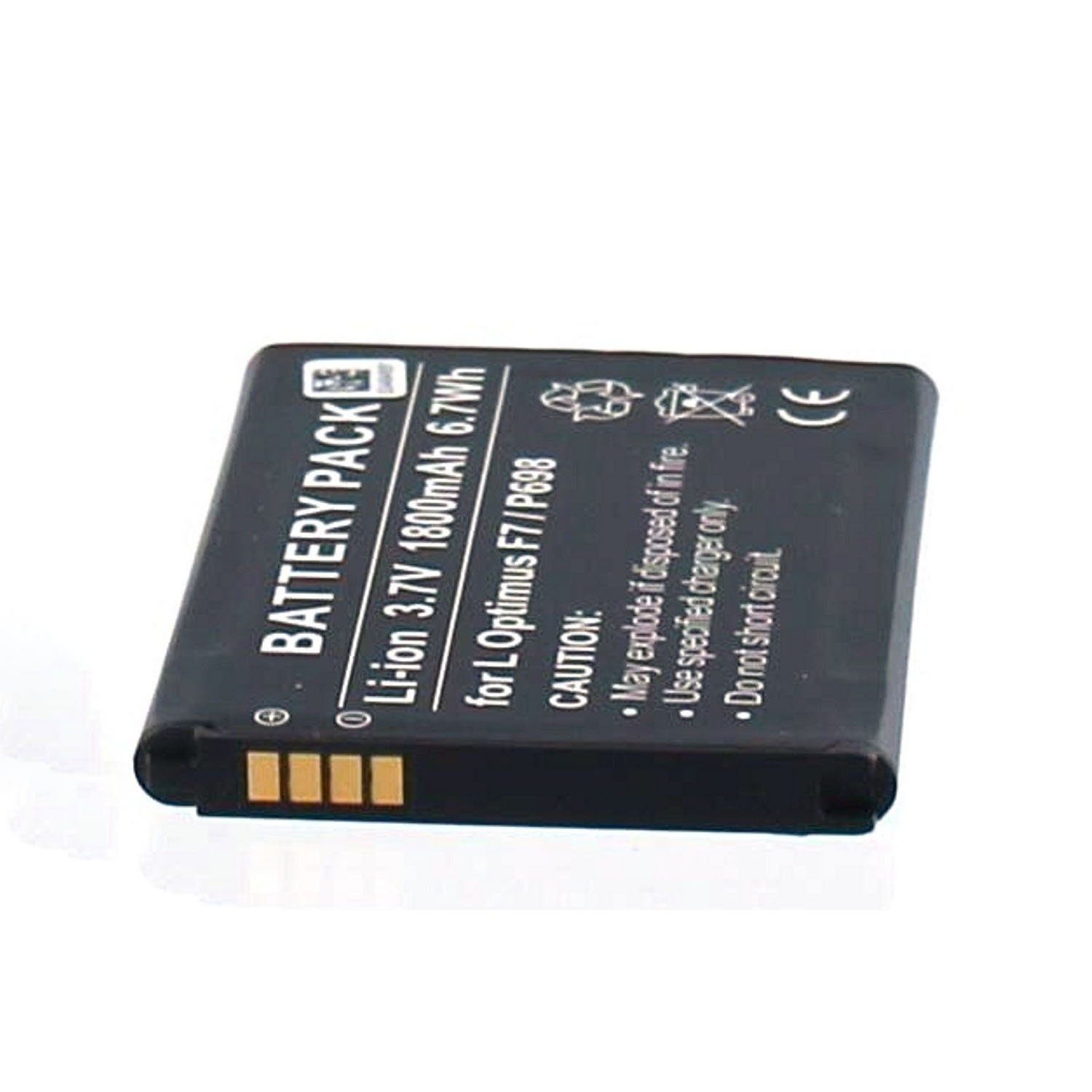 (1 Akku Electronics 1800 mAh II) X150 Akku kompatibel Akku MobiloTec mit LG St) (Bello