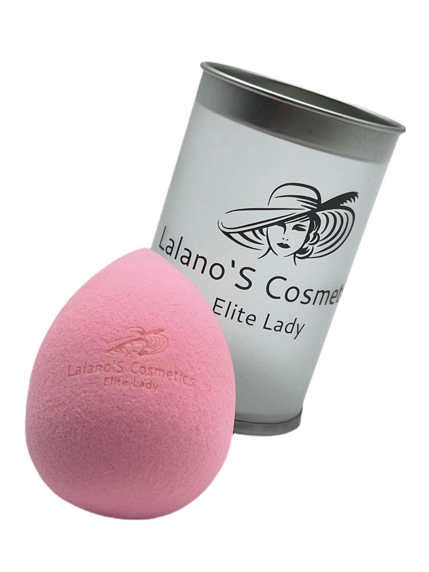 Pink, Schwamm Lalano`S 2 Cosmetics Make-up Pediküre BLENDER BEAUTY Maniküre Set,