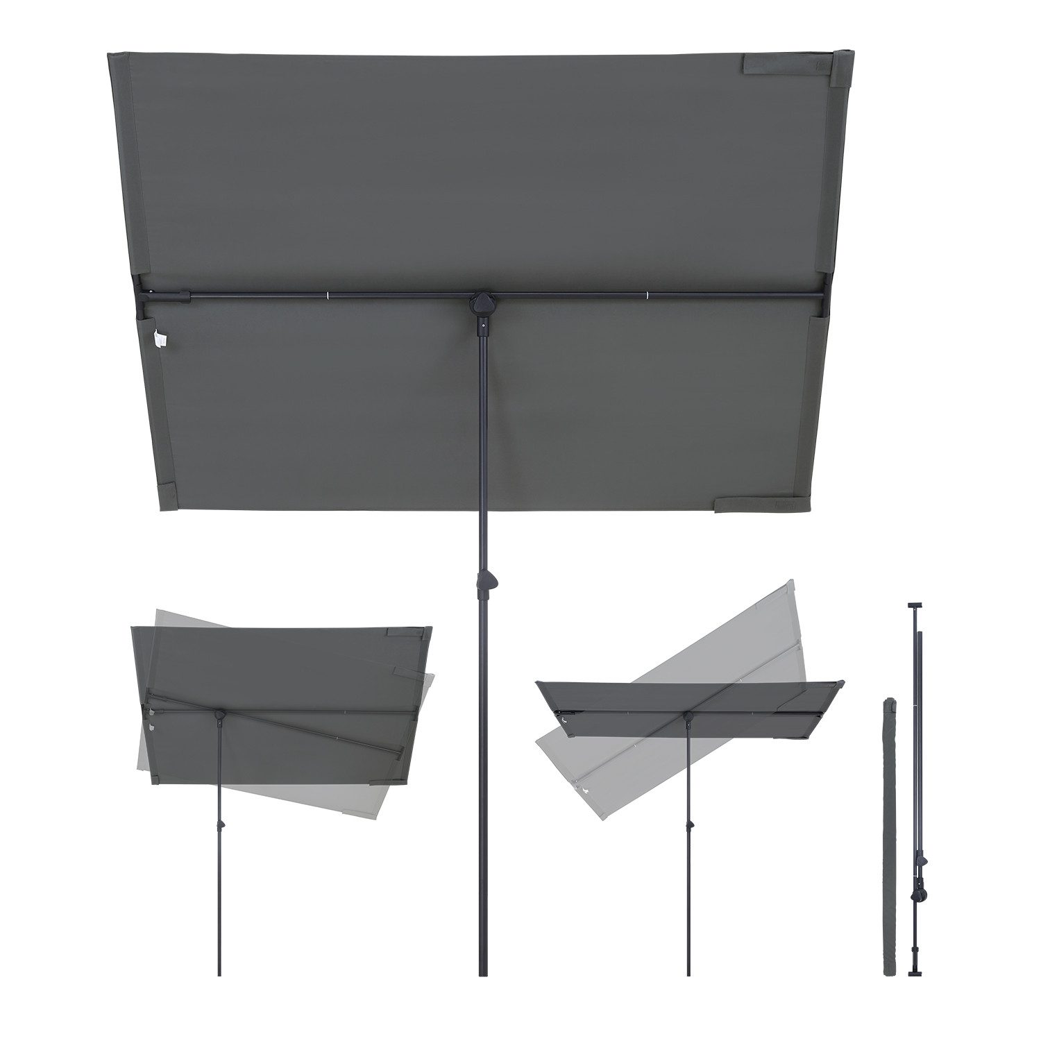 Sekey Balkonschirm 180 x 130 cm günstig online kaufen