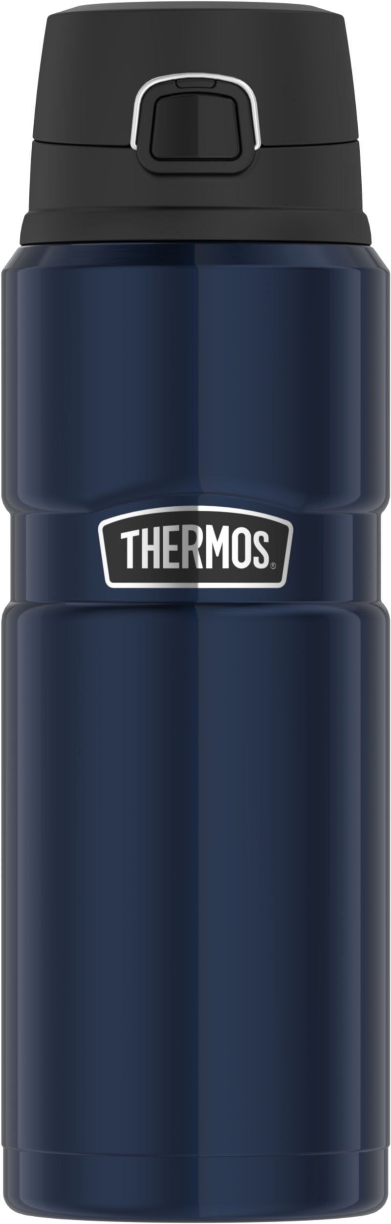 King, THERMOS blau 0,7 Stainless Liter Thermoflasche Edelstahl,