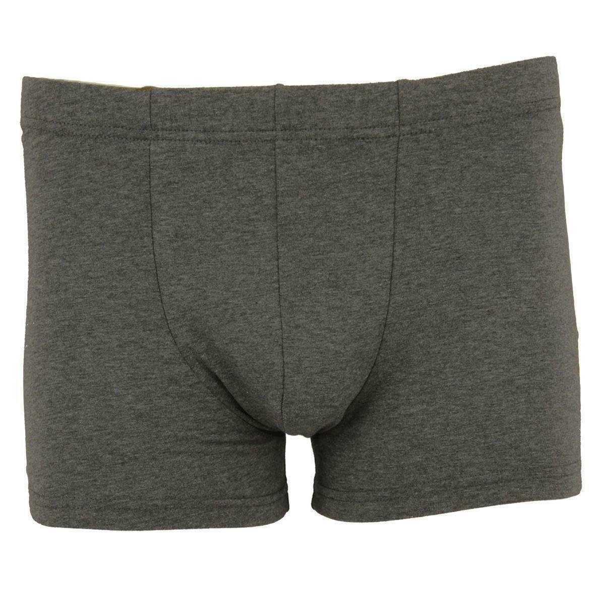 Grau Herren Boxershorts Stück 2 EloModa Boxershorts Unterhosen (2-St) Männer;