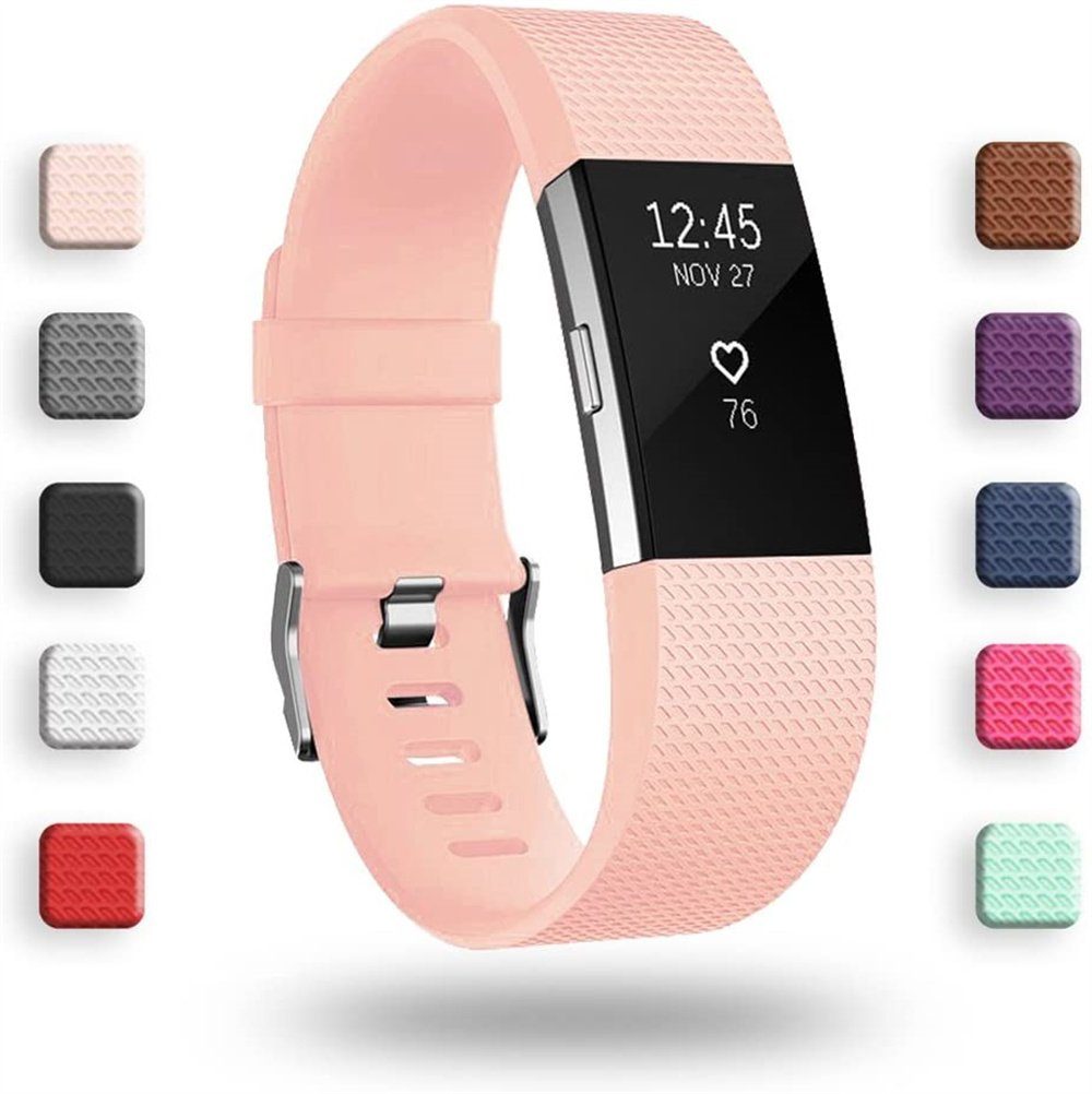 Armband Ersatz für Fitbit Charge 2 Fitness Tracker Smartwatch Sport Uhrenarmband 