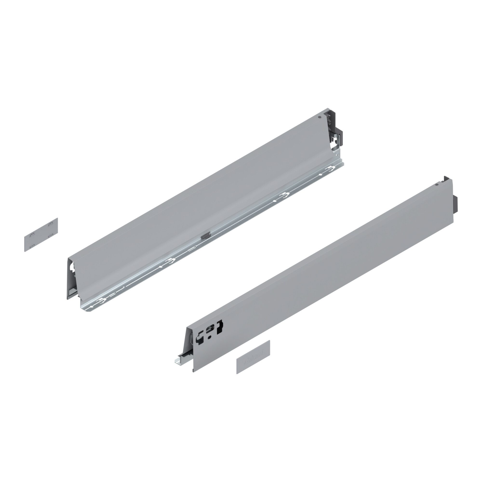 blum Teleskop-Vollauszug Blum TANDEMBOX Zarge, Höhe M 83 mm, NL 600 mm, links/rechts, für TANDE