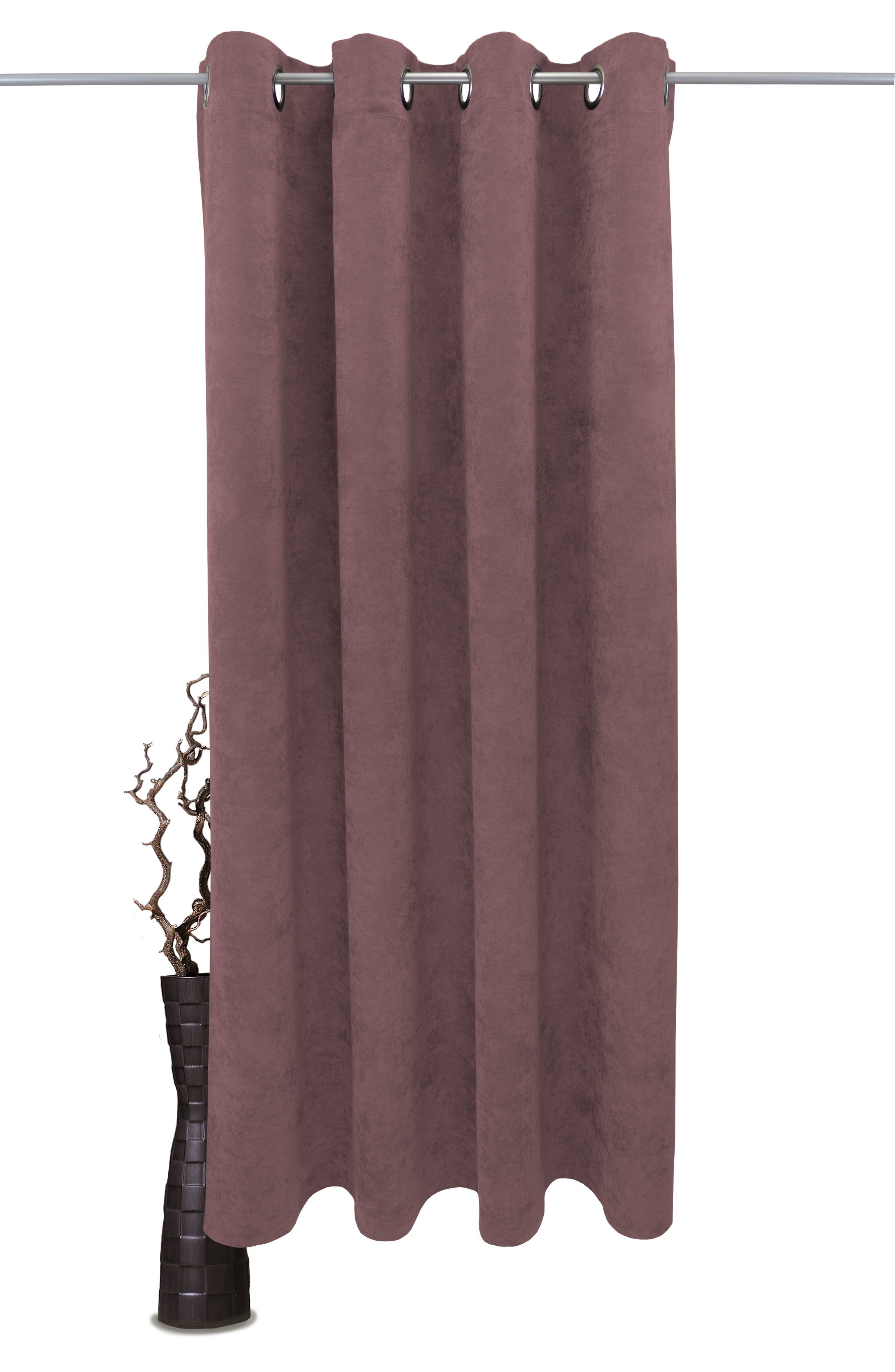 VHG Vorhang Velvet, Ösen (1 St), günstig online kaufen
