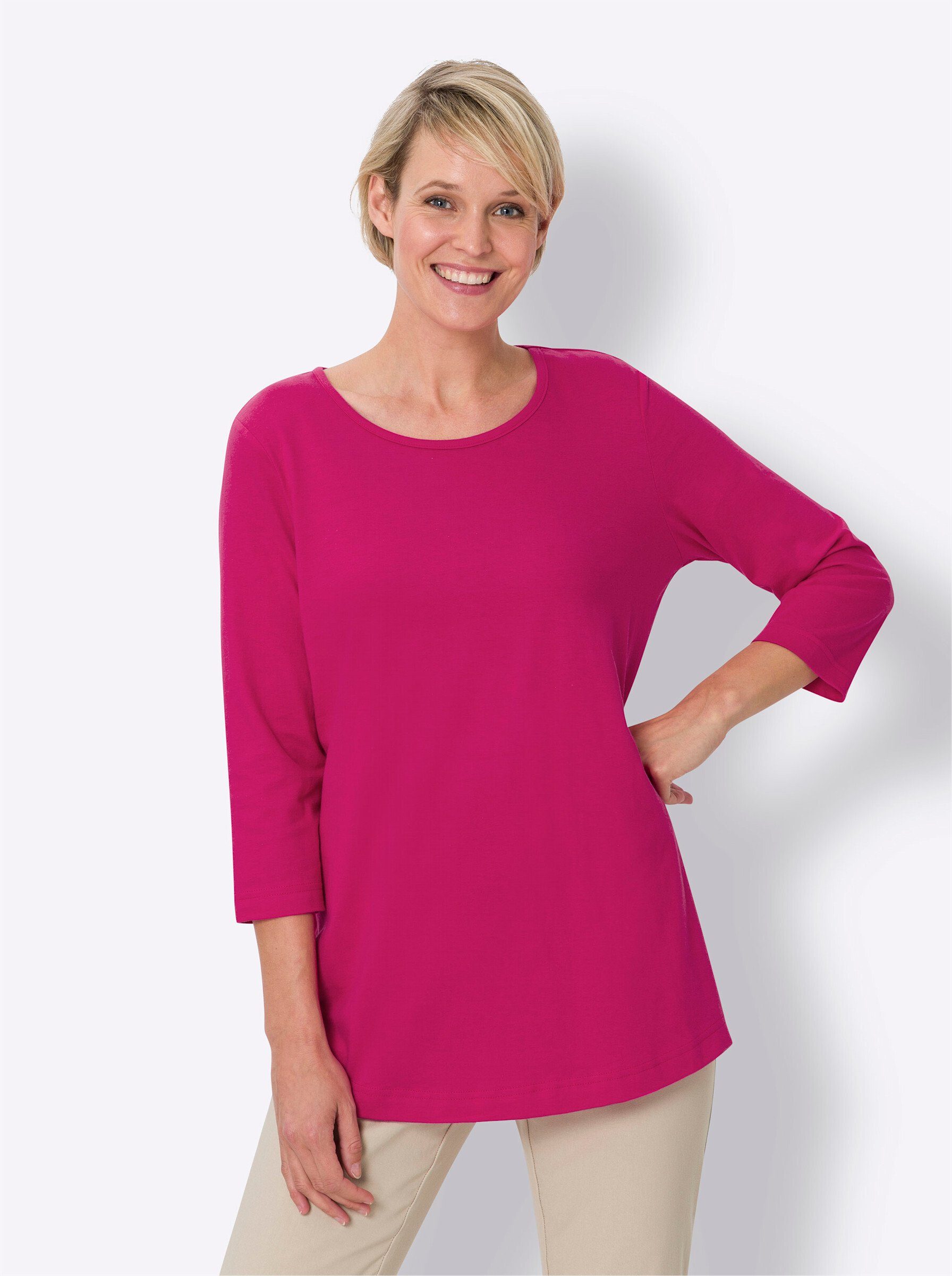 Sieh an! T-Shirt Longshirt . (2-tlg)