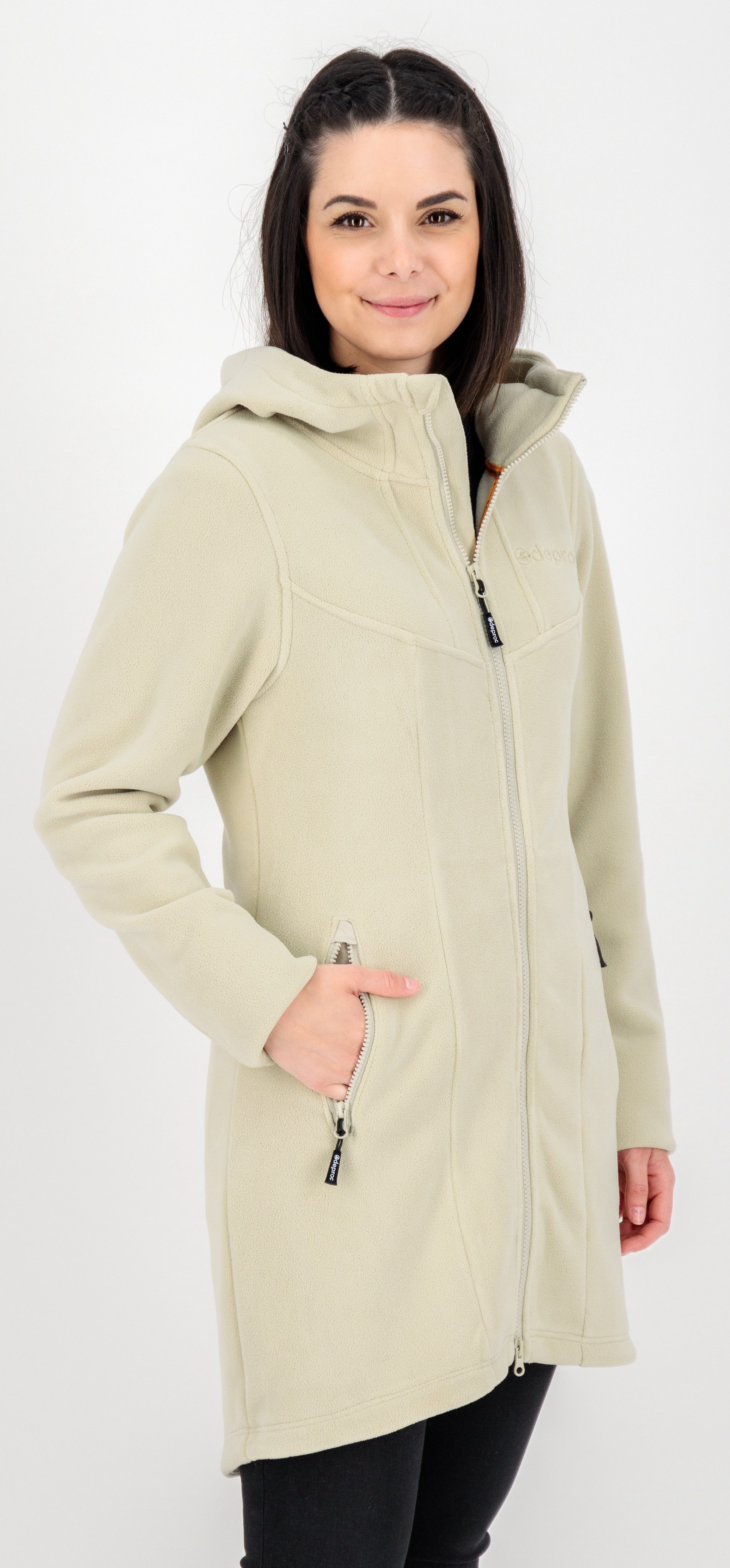 DEPROC Active Fleecejacke WAWA PEAK CS Fleecemantel, Fleece, Mid-Layer auch günstig online kaufen
