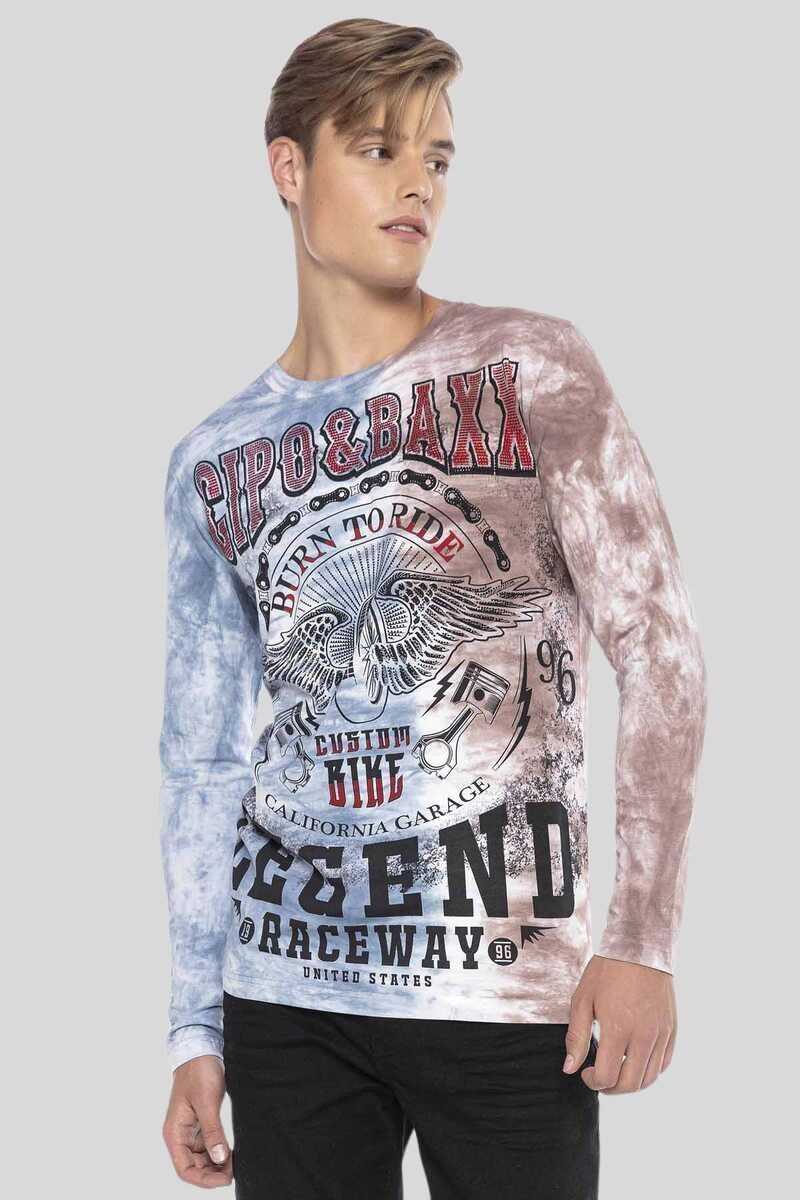 Cipo & Baxx T-Shirt Sweatshirts mit coolem Print günstig online kaufen