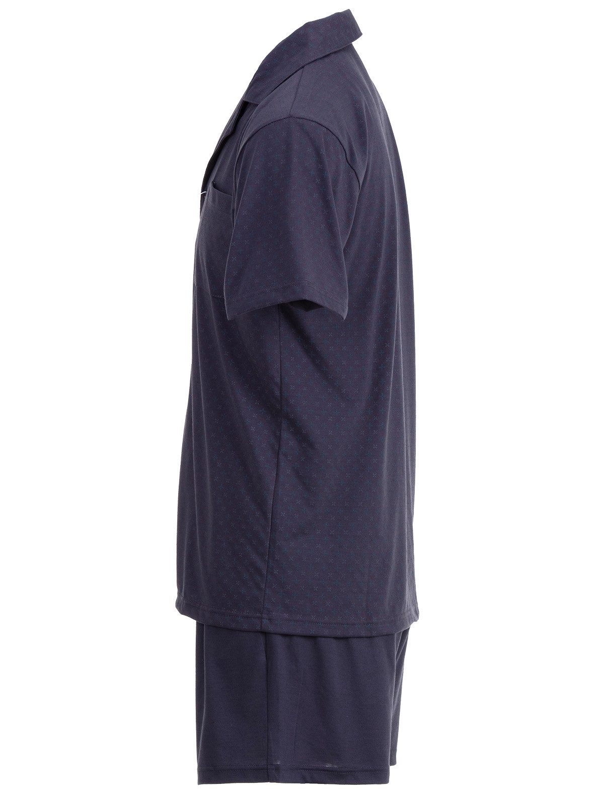Henry Terre Schlafanzug Pyjama Set Shorty günstig online kaufen