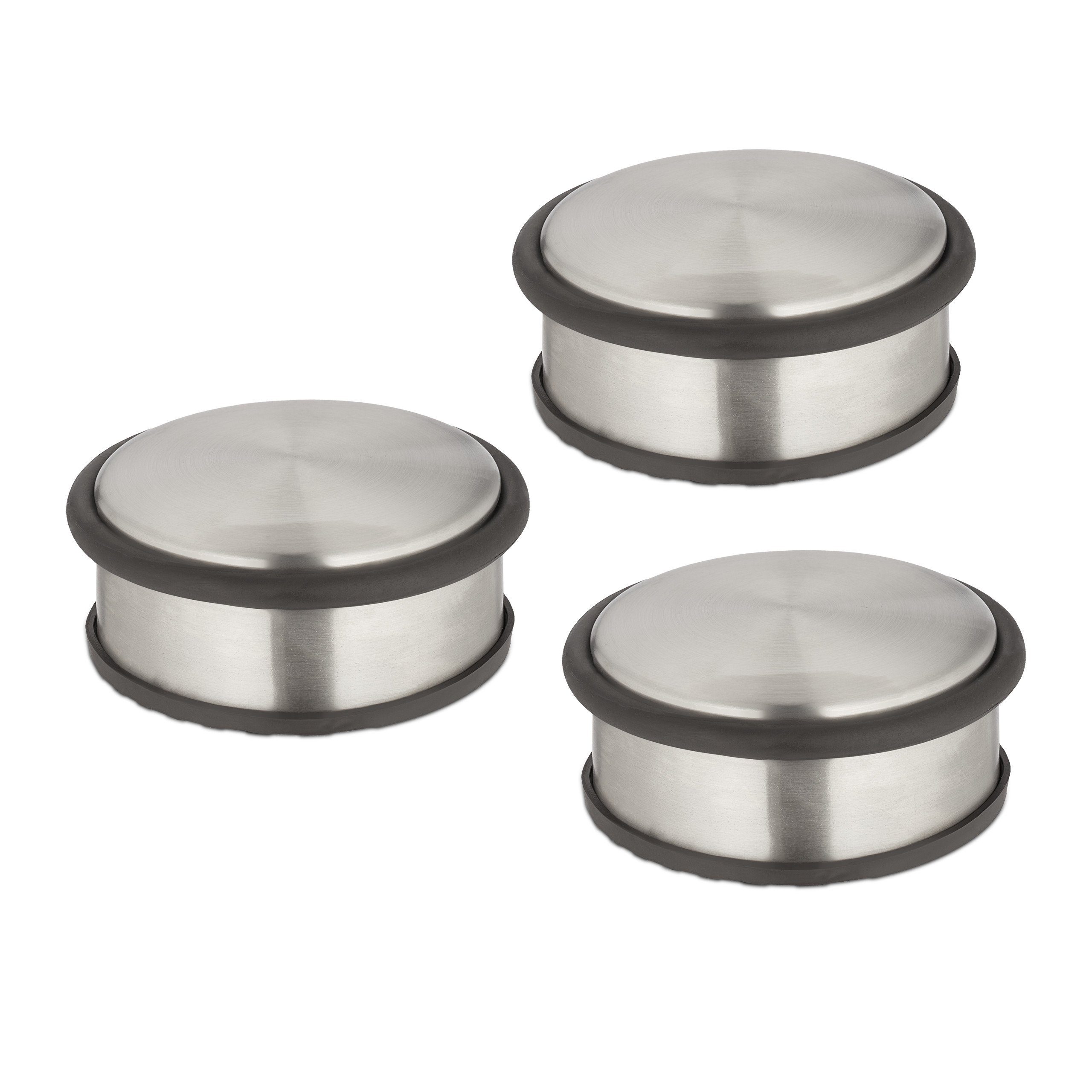 Bodentürstopper Edelstahl Türstopper im 3er Set