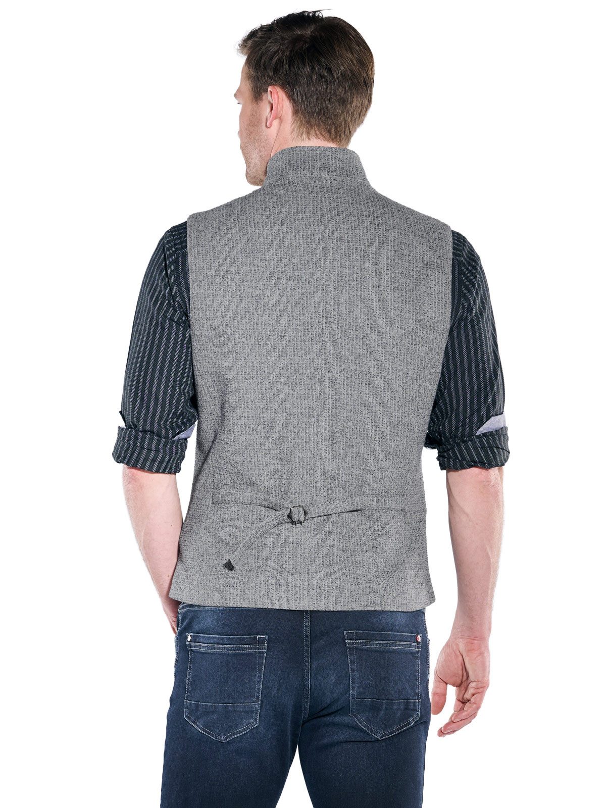 Engbers Anzugweste Herren Weste, Silbergrau