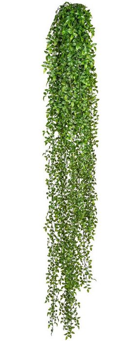 Kunstranke Ruscushänger Blatthänger Creativ green Höhe 160 cm