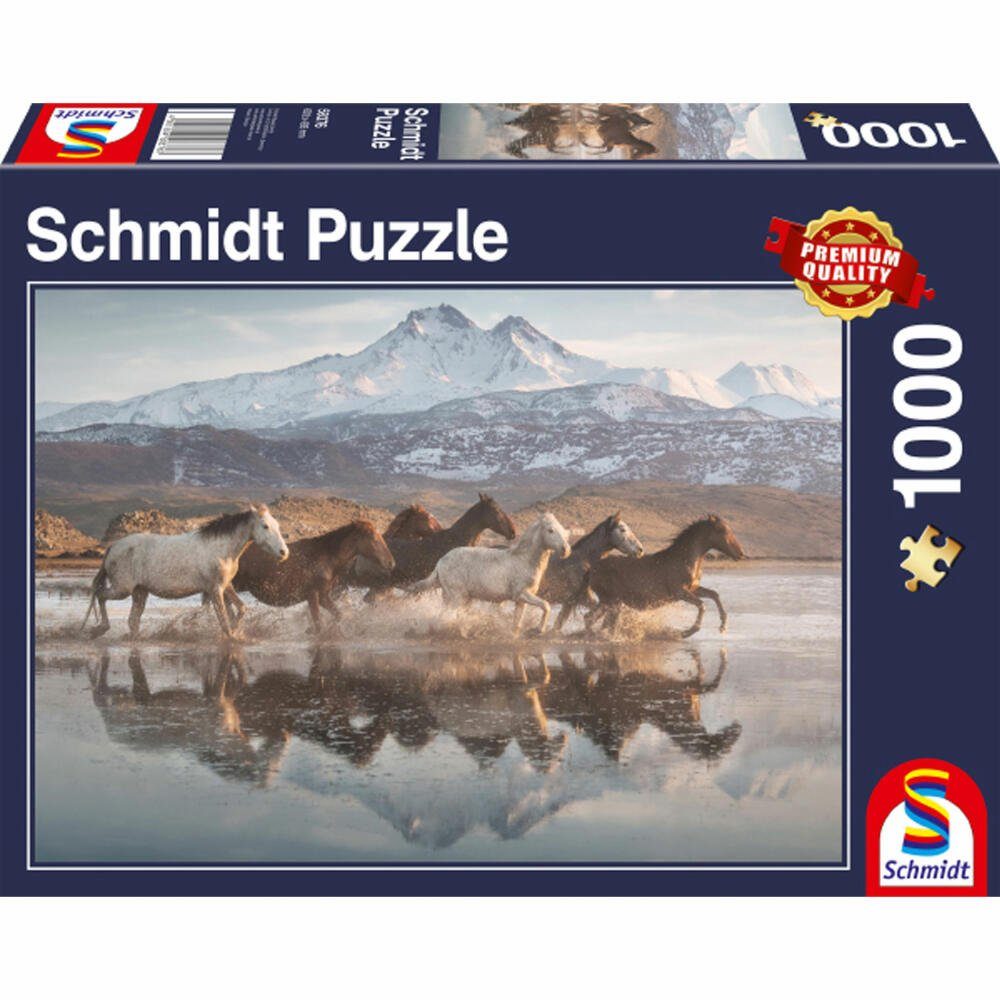 Schmidt Spiele Puzzle Pferde in Kappadokien, 1000 Puzzleteile