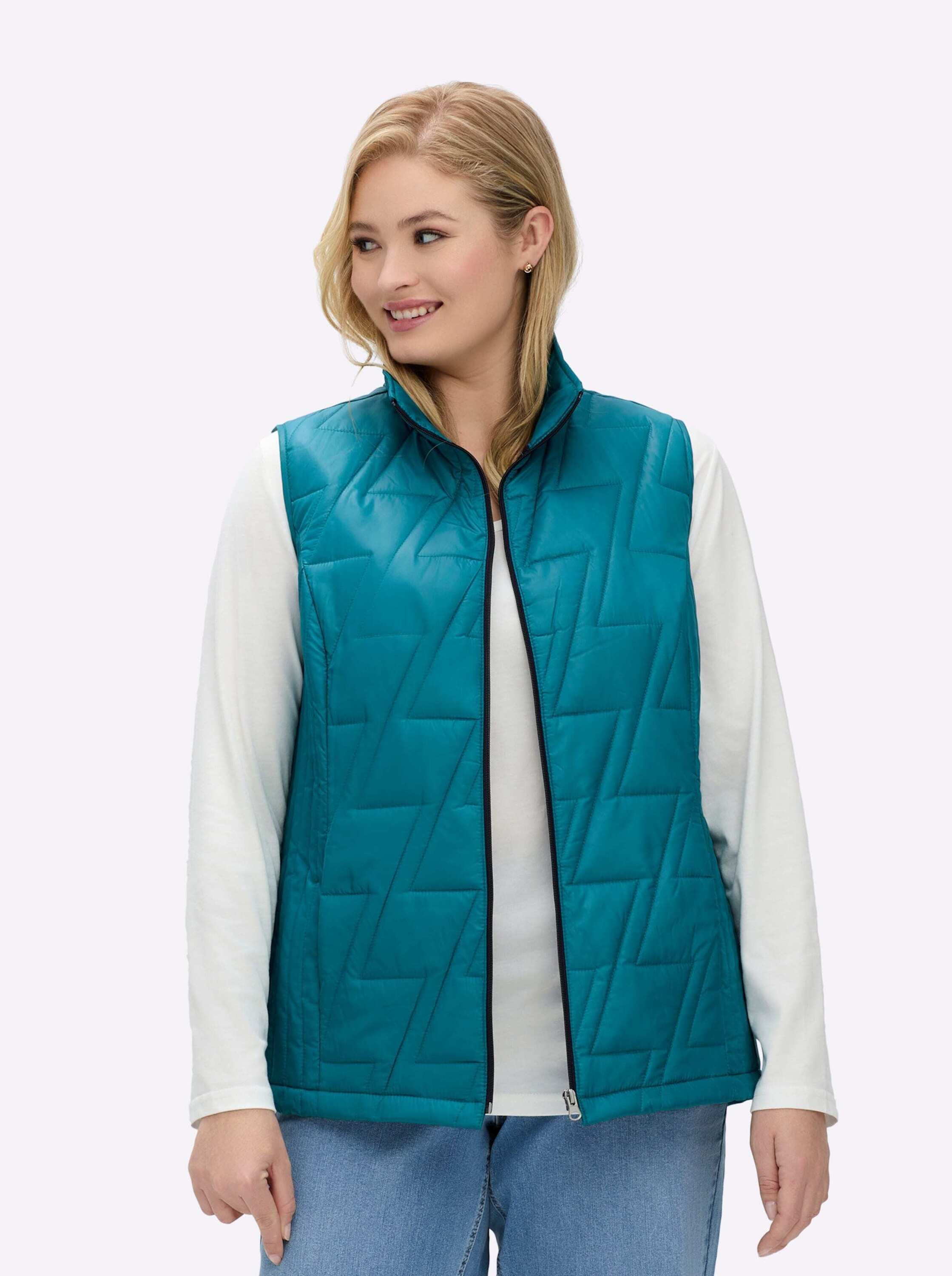 Sieh an! Jerseyweste Steppweste