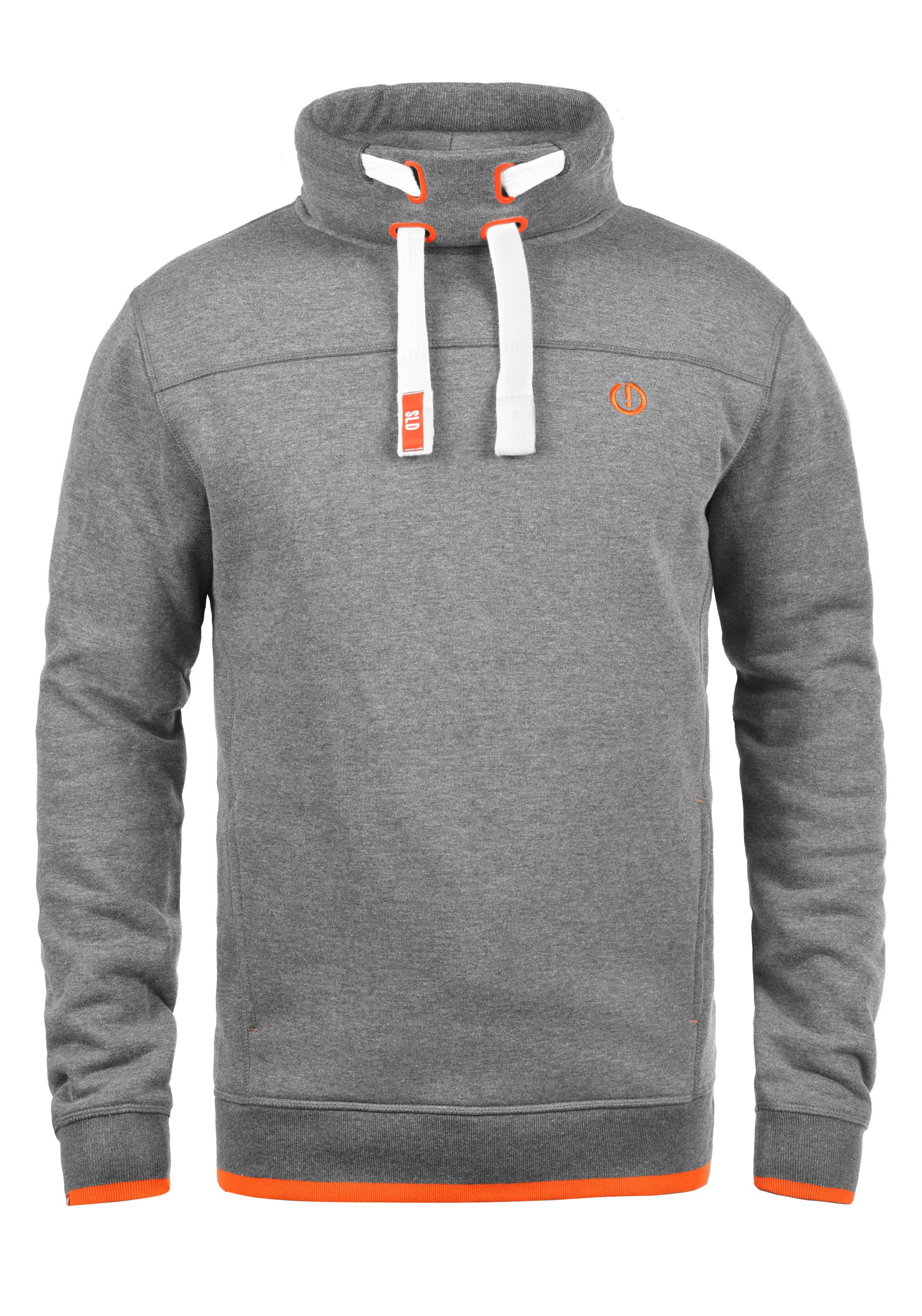 !Solid Stehkragenpullover SDBenjamin Tube Sweatpullover mit weicher Fleece günstig online kaufen