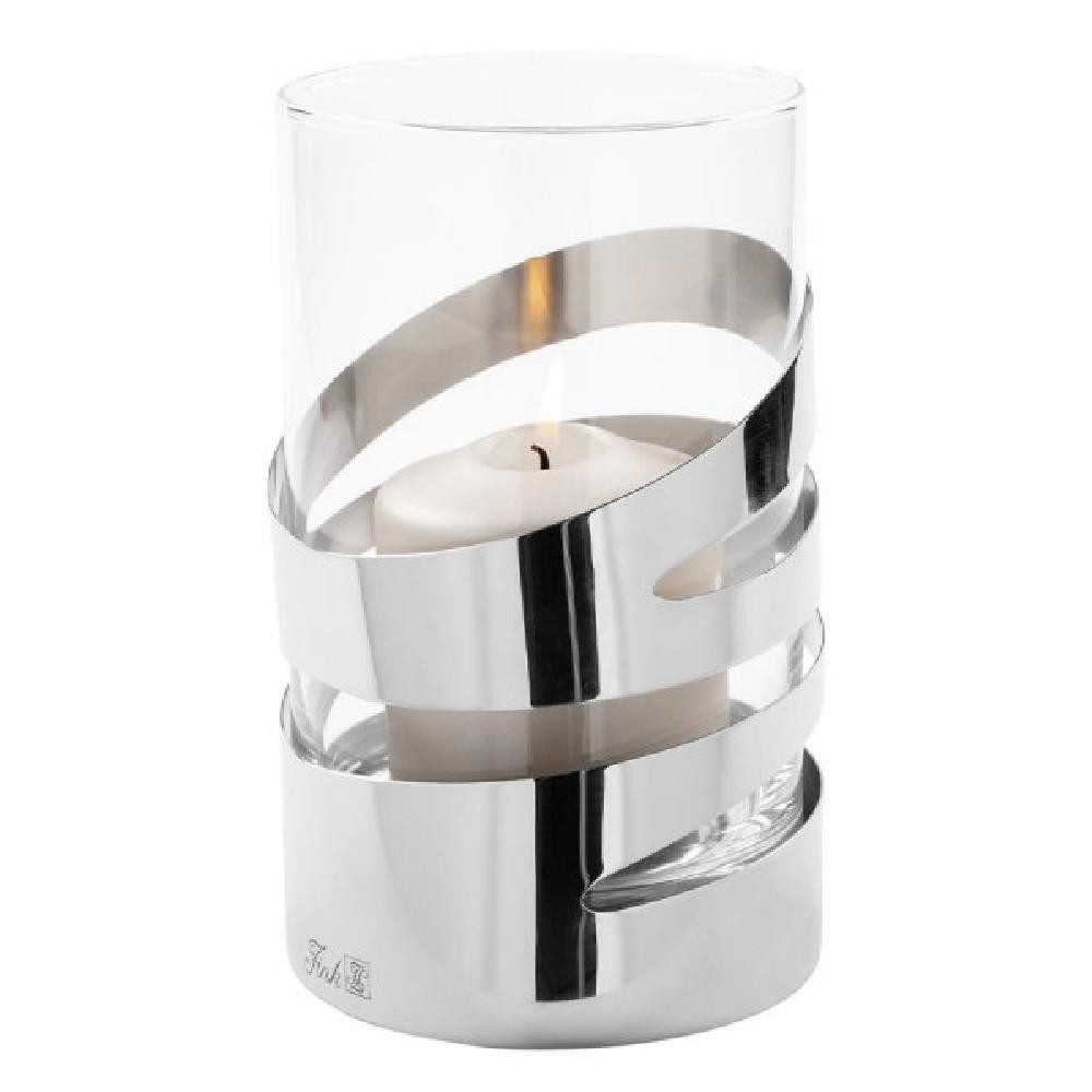 Fink Kerzenhalter Windlicht Jazz mit Glasaufsatz (16,5cm)