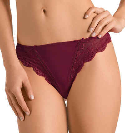 Nina Von C. String Damen String 'Silver Edition' 48100971, Bordeaux