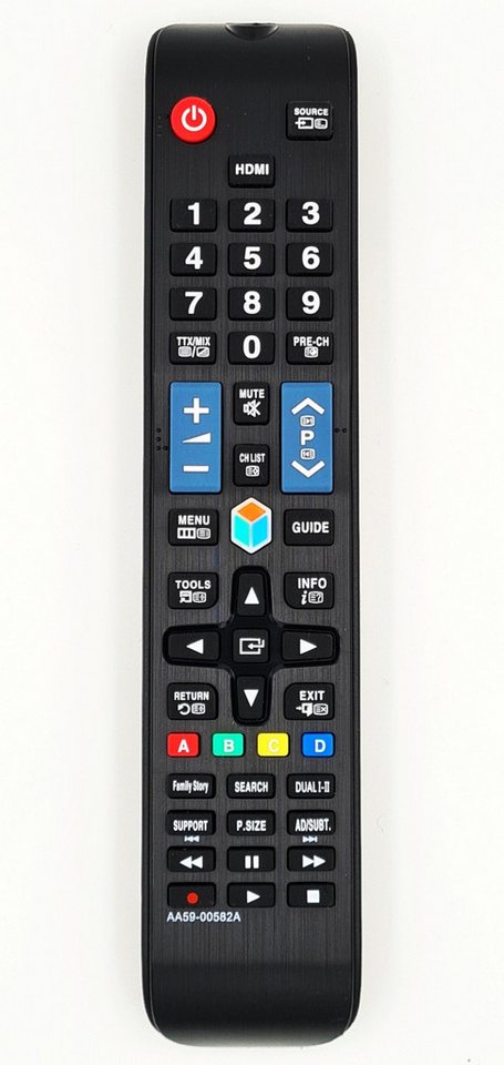 Alltro Ersatz Fernbedienung passend für alle Samsung LCD LED Smart TV´s Fernbedienung