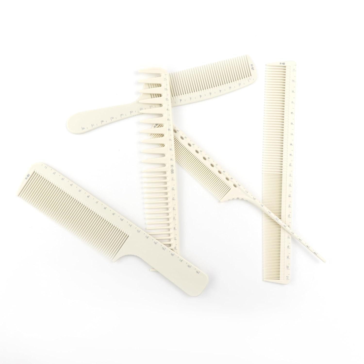 LuxusKollektion Schneidekamm Professionelle Kämme Set hitzebeständig für alle Haartypen