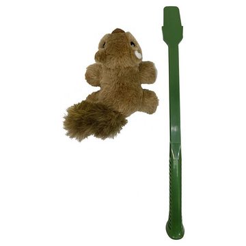 Hunter Tierbedarf Outdoor-Spielzeug FLINGERZ Wurf-Hundespielzeug Furry Eichhörnchen