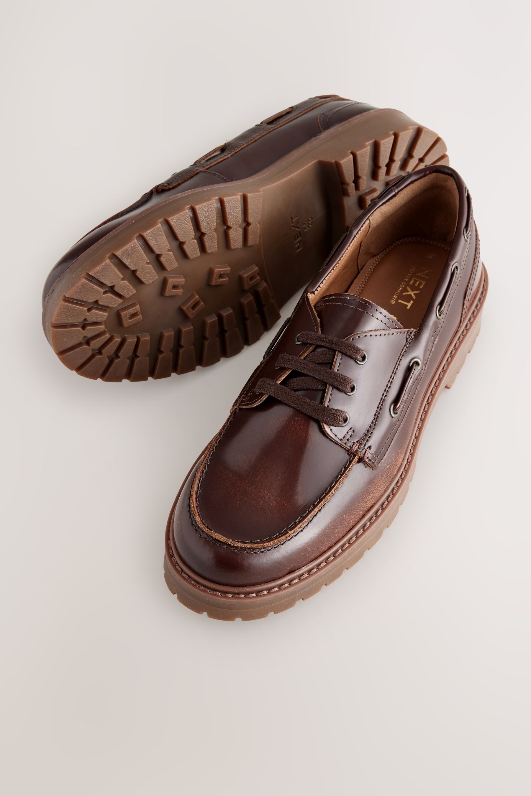 Next Forever Comfort® Boots-Schnürschuhe aus Leder günstig online kaufen