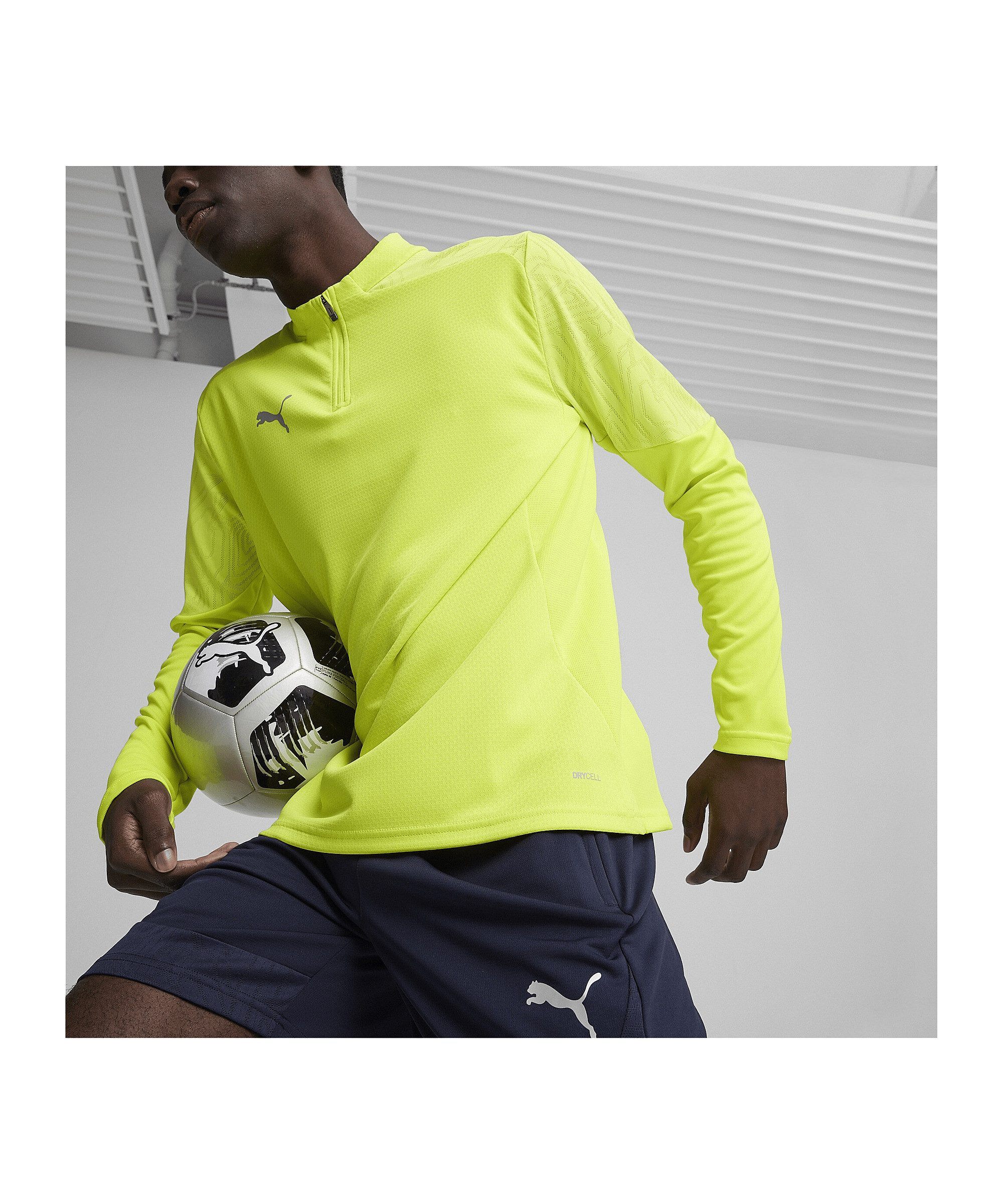 PUMA Fußballtrikot PUMA teamFINAL Training 1/4 Zip Sweatshirt Teamsport
