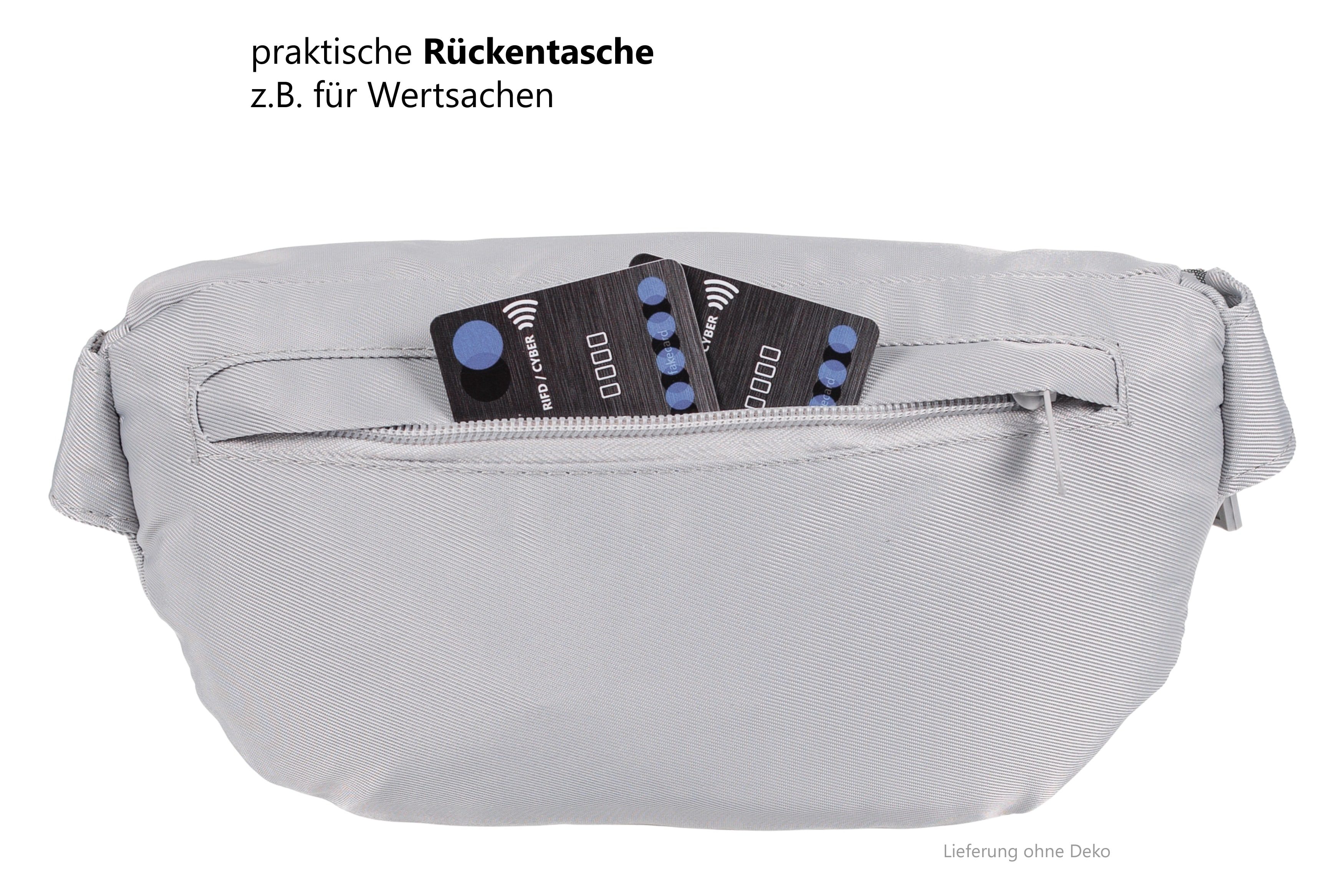 Bench. Bauchtasche Crossbag Hüfttasche Crossover Handtasche Tasche, Wimmerl klein Festivaltasche Handtasche Nova 64217 + Schlüsseletui – Bild 5 von 5
