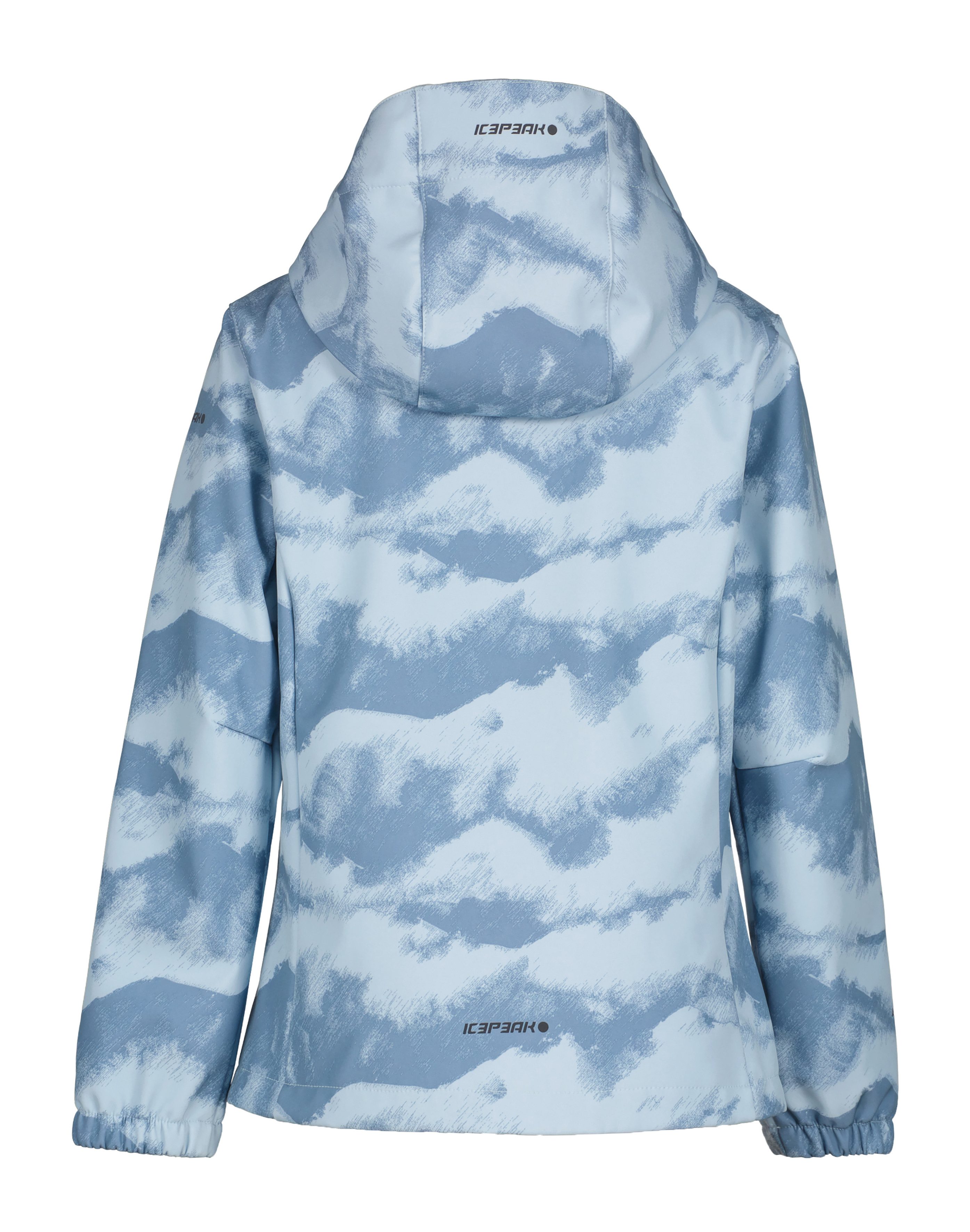 Icepeak Softshelljacke KULM JR für Kinder und Jugendliche, atmungsaktiv, wasserdicht
