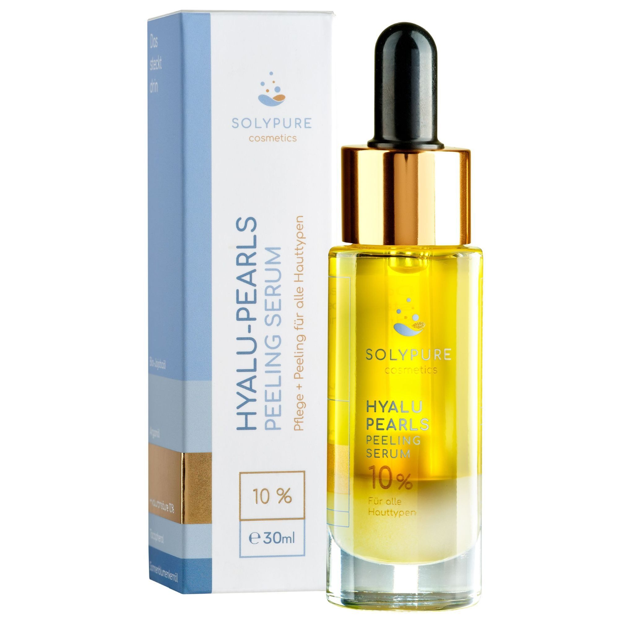 SOLYPURE Gesichtslotion Peeling Serum 10%, 1-tlg.