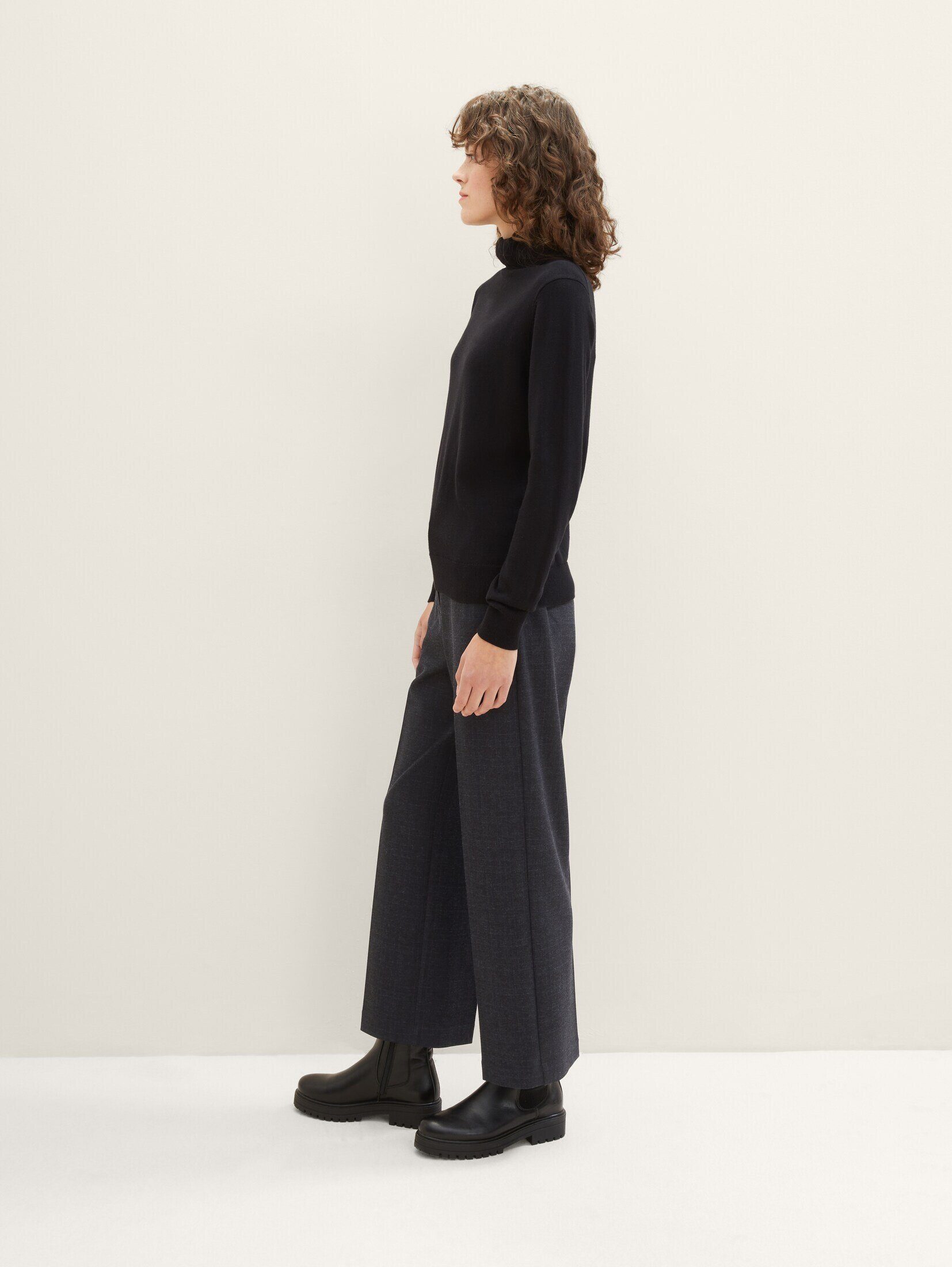 Hose TAILOR Mia Straight Cropped Culotte TOM