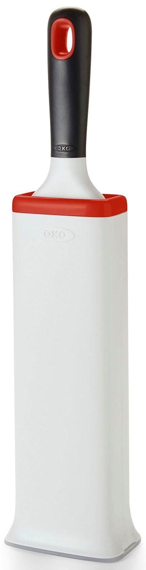 OXO Good Grips Reinigungsbürste, selbstreinigende Möbelbürste