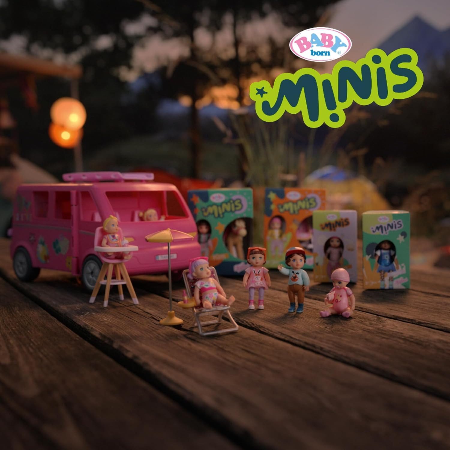 Baby Born Minipuppe Baby born® Minis Campervan