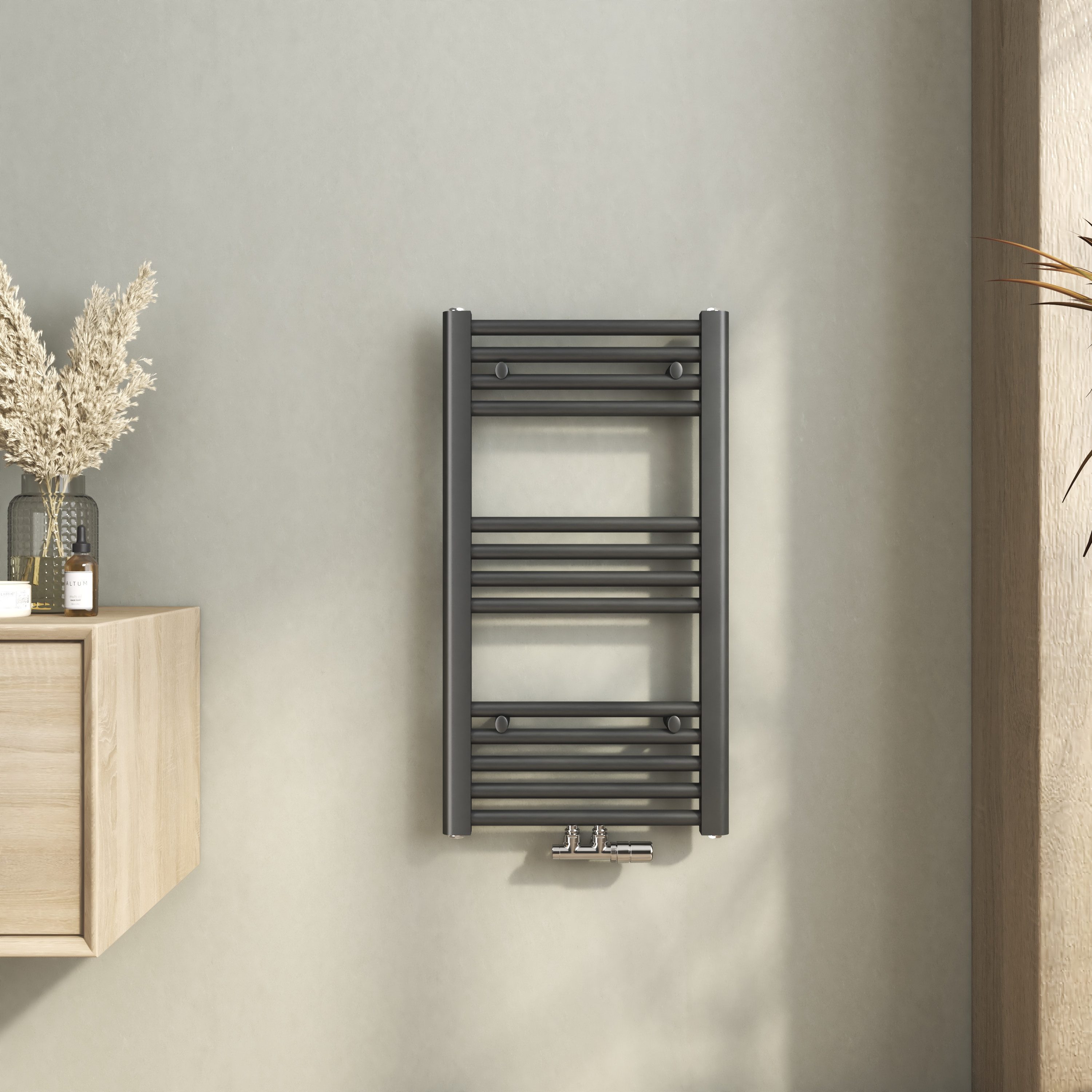 MEYKOERS Badheizkörper Handtuchwärmer Klein Mittleanschluss Seitenanschluss günstig online kaufen