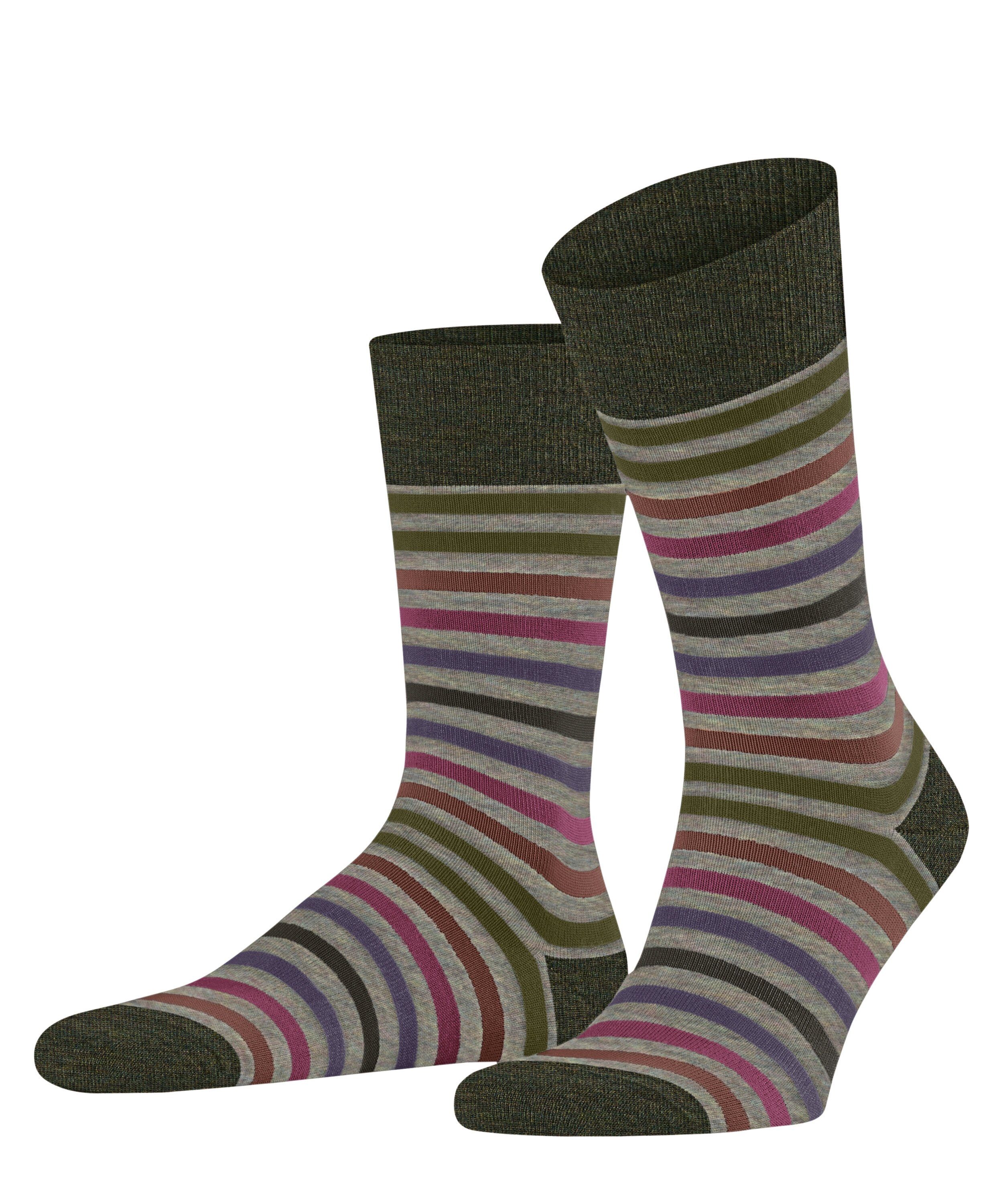 mist moon Tinted Stripe FALKE (7765) (1-Paar) Socken